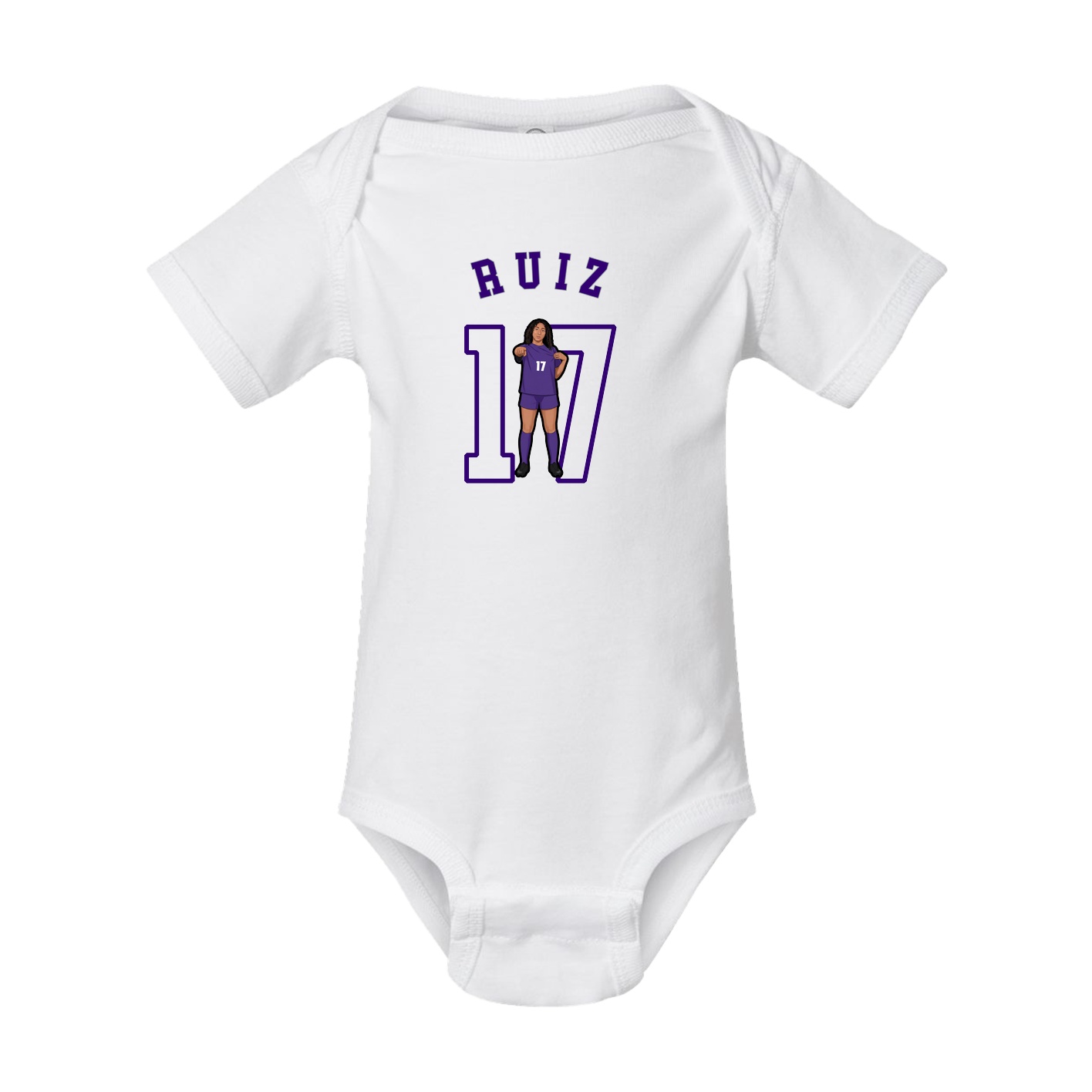 Baby Onesie — Shirsey Arch in White
