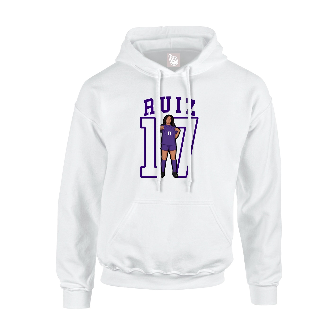 Youth Hoodie — Shirsey in White