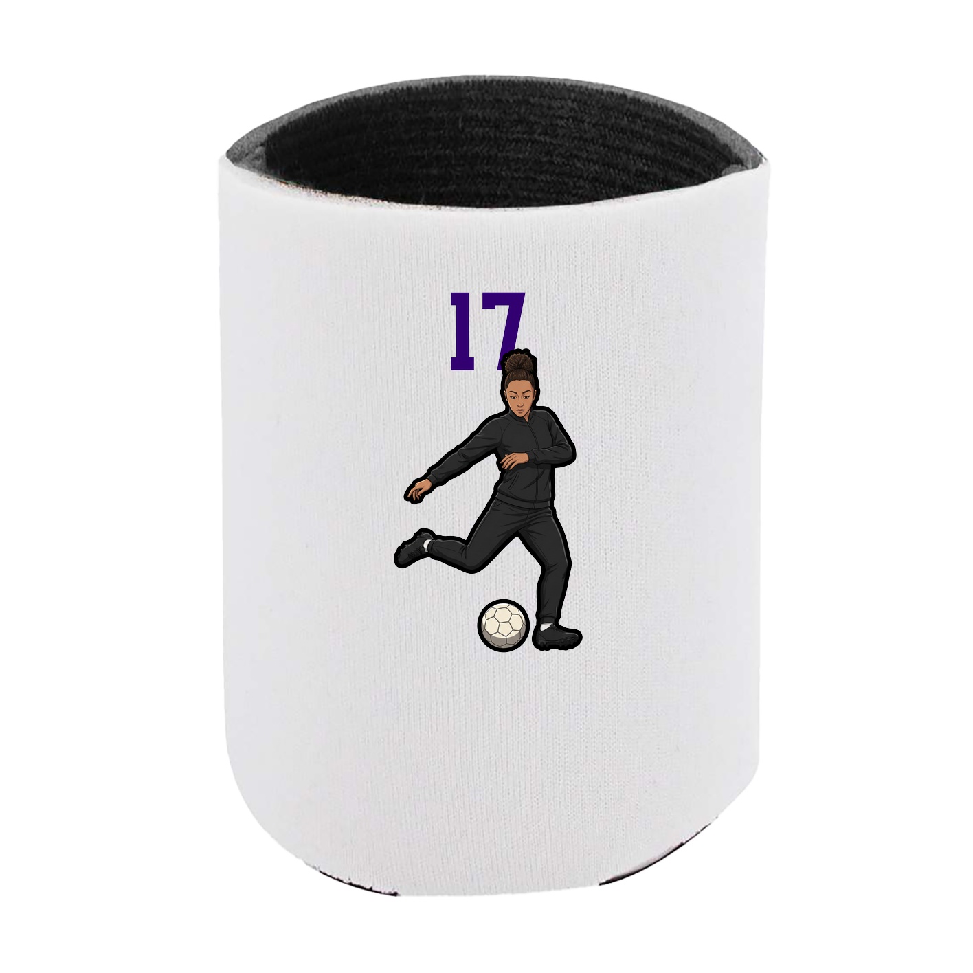 Can Holder — Number Top in White