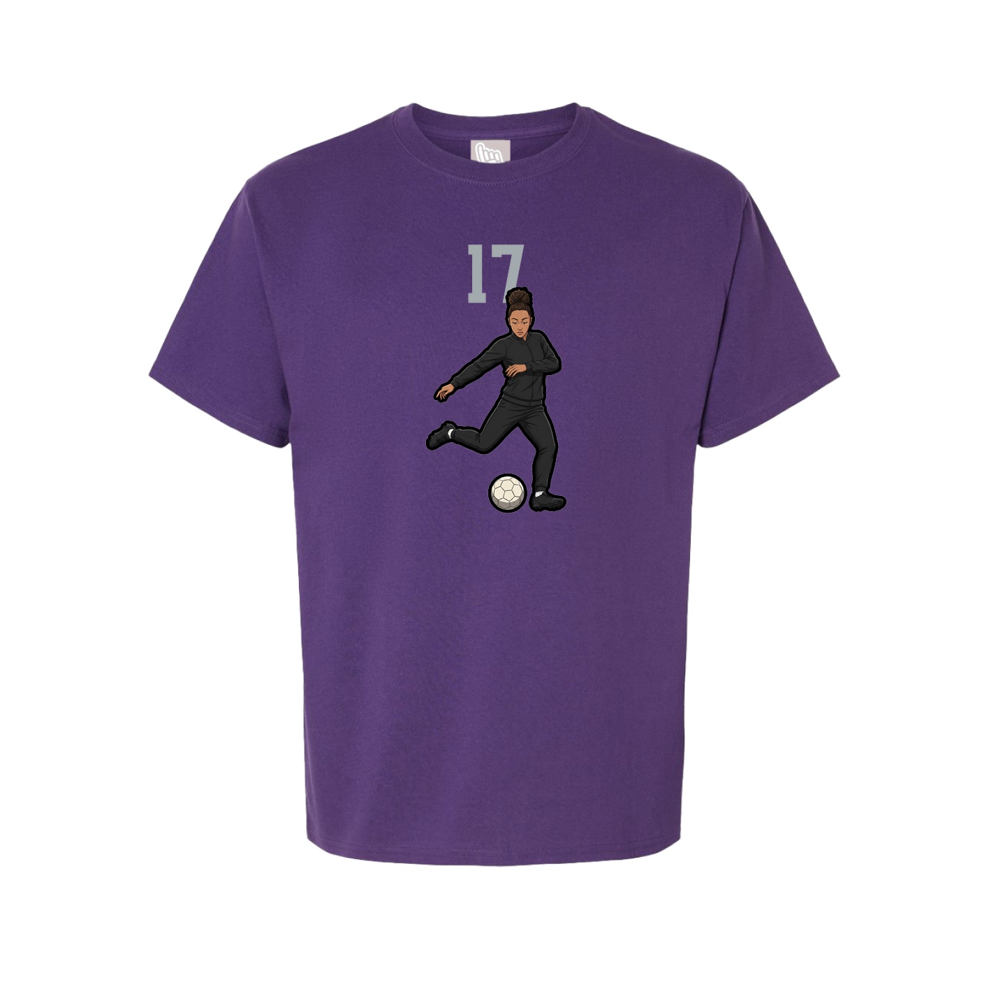 Tee — Number Top in Purple