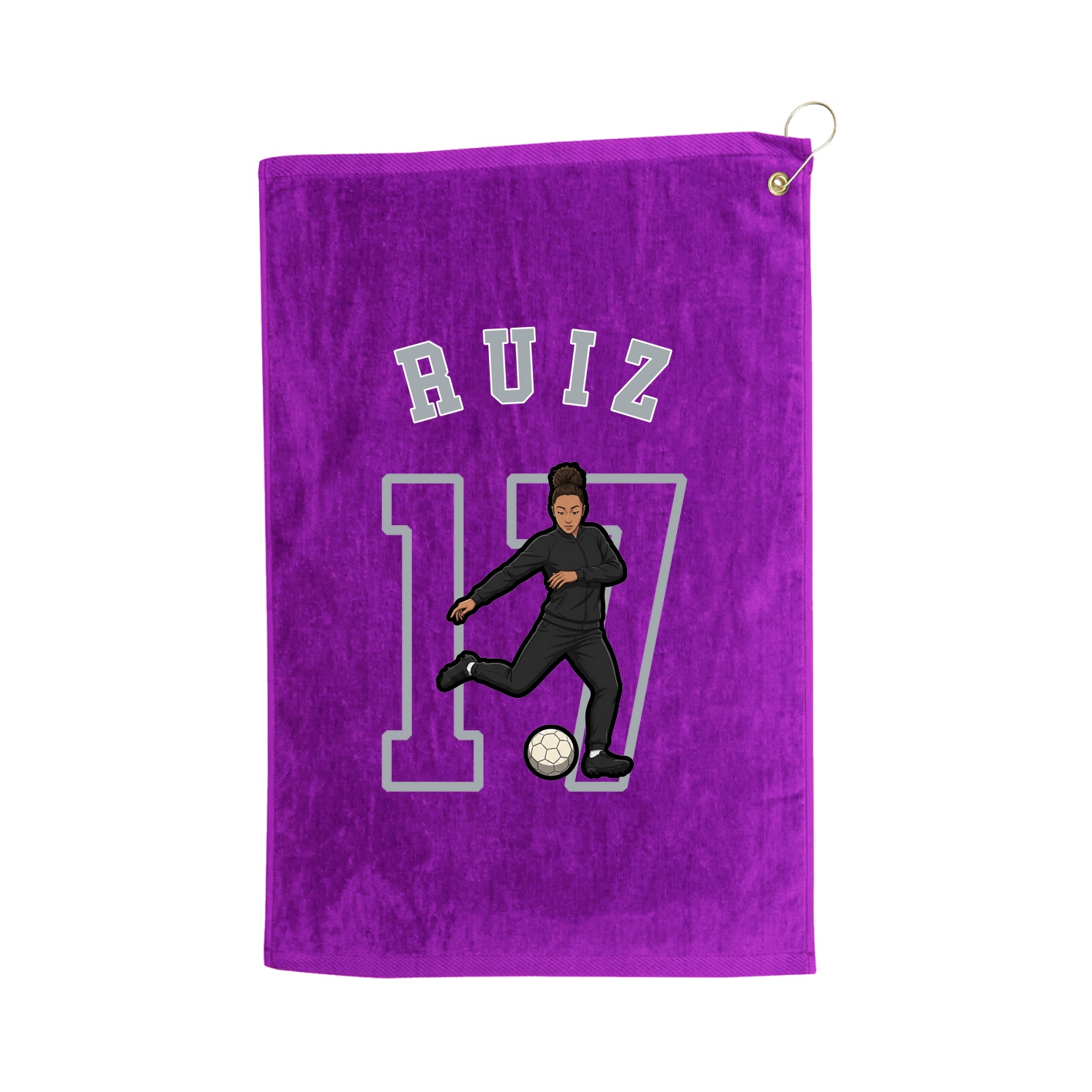 Golf Towel — Shirsey Arch in Purple