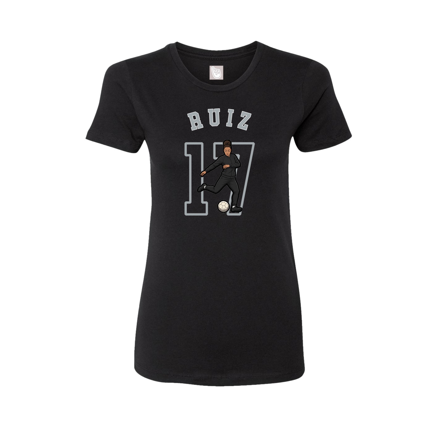 Womens Tee — Shirsey Arch in Black