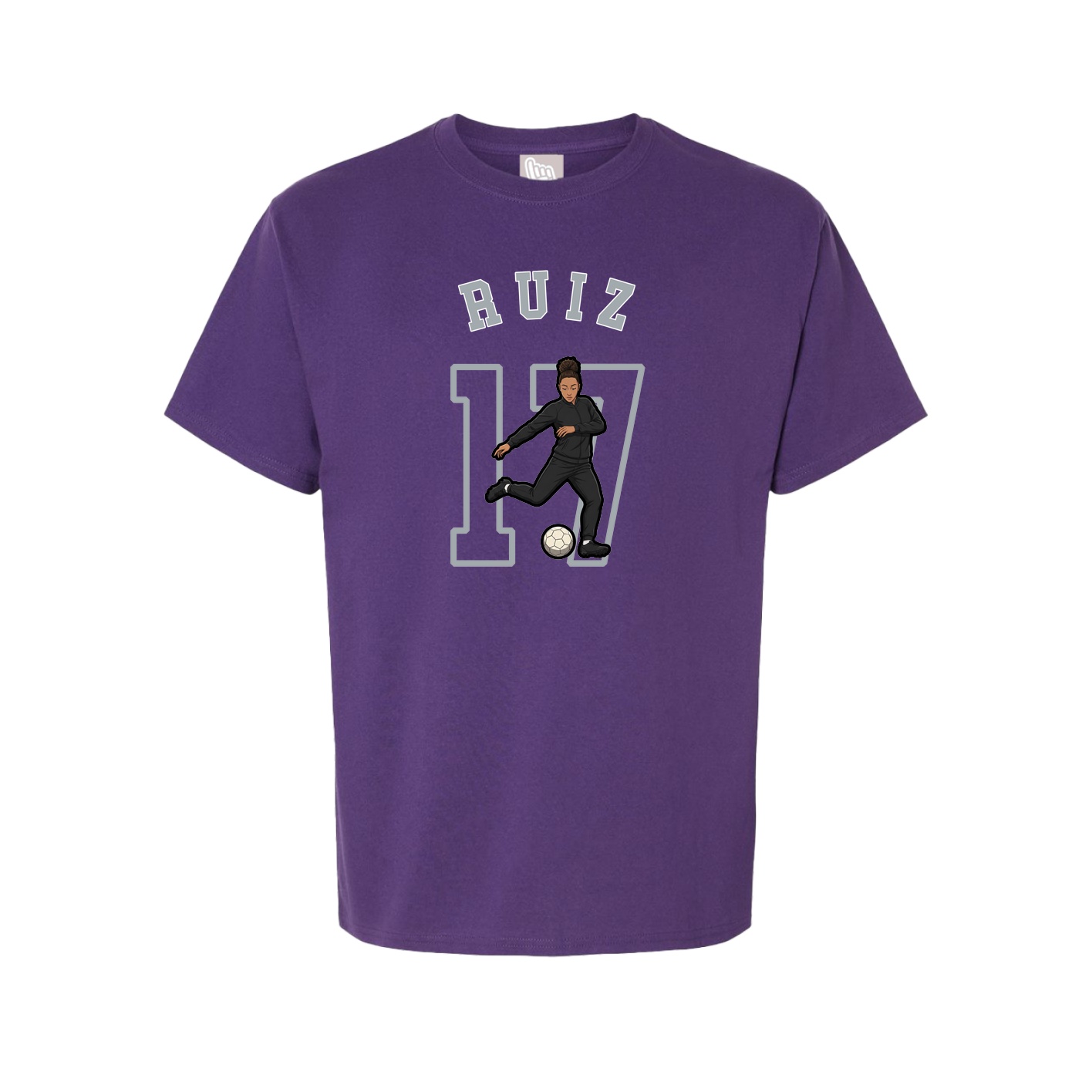 Youth Tee — Shirsey Arch in Purple