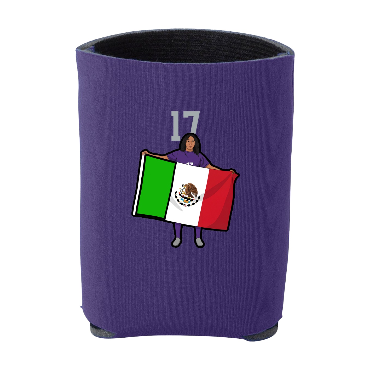 Can Holder — Number Top in Purple