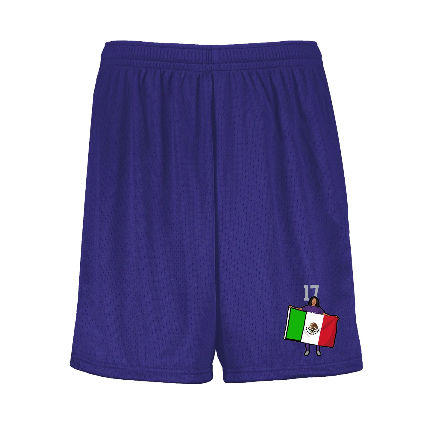 Shorts — Number Top in Purple