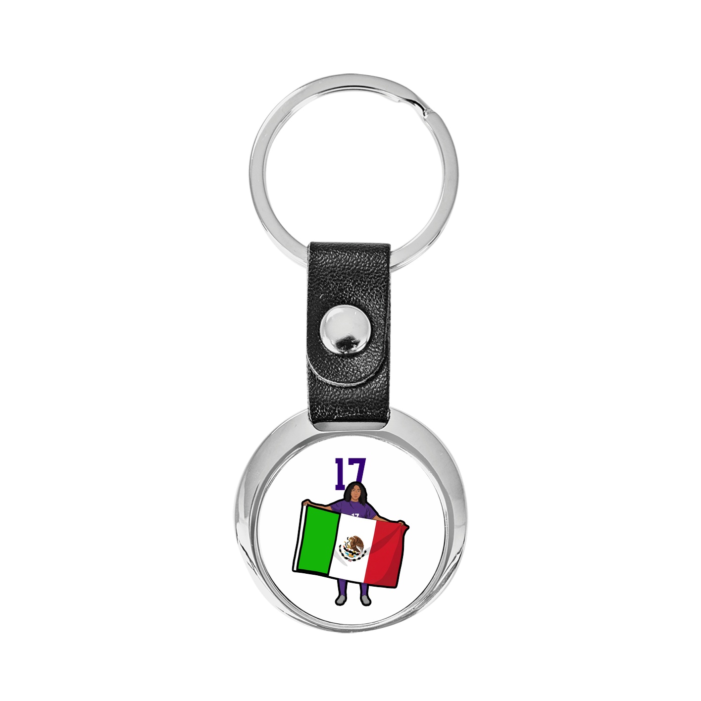 Key Chain — Number Top in Classic