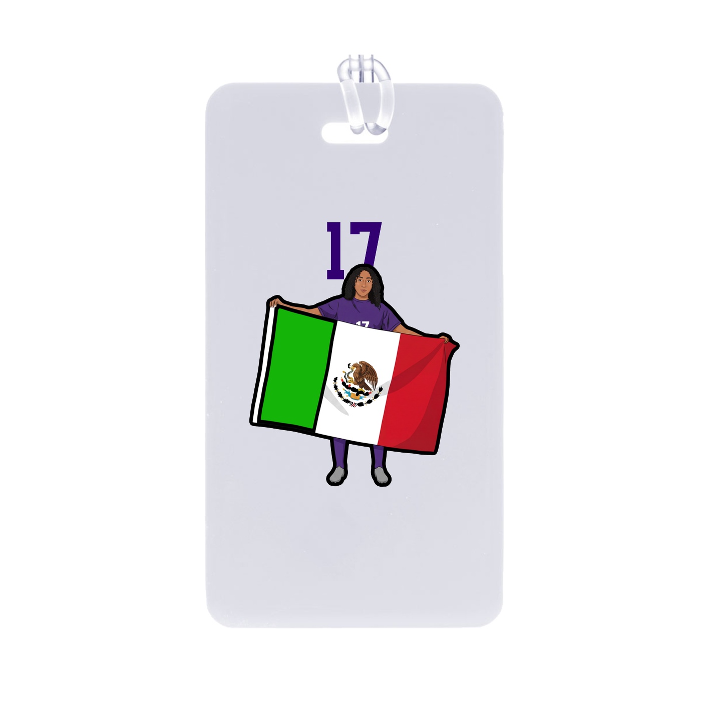 Bag Tag — Number Top in Classic