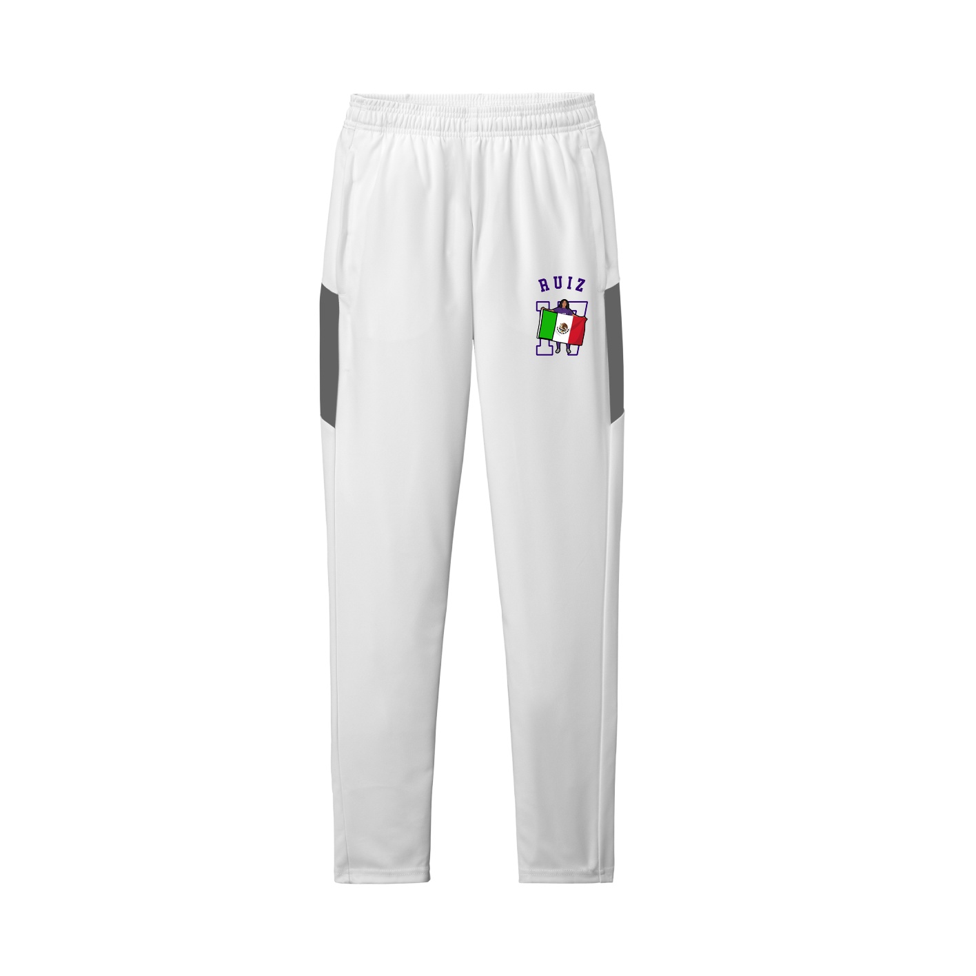 Team Travel Pant — Shirsey Arch in White/Grey