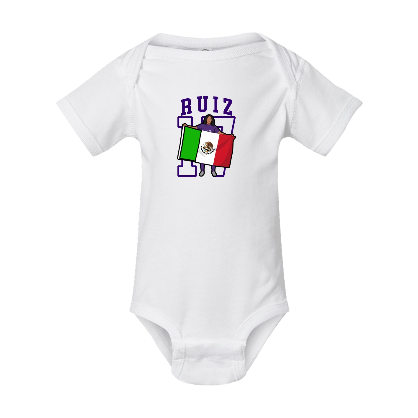 Baby Onesie — Shirsey in White