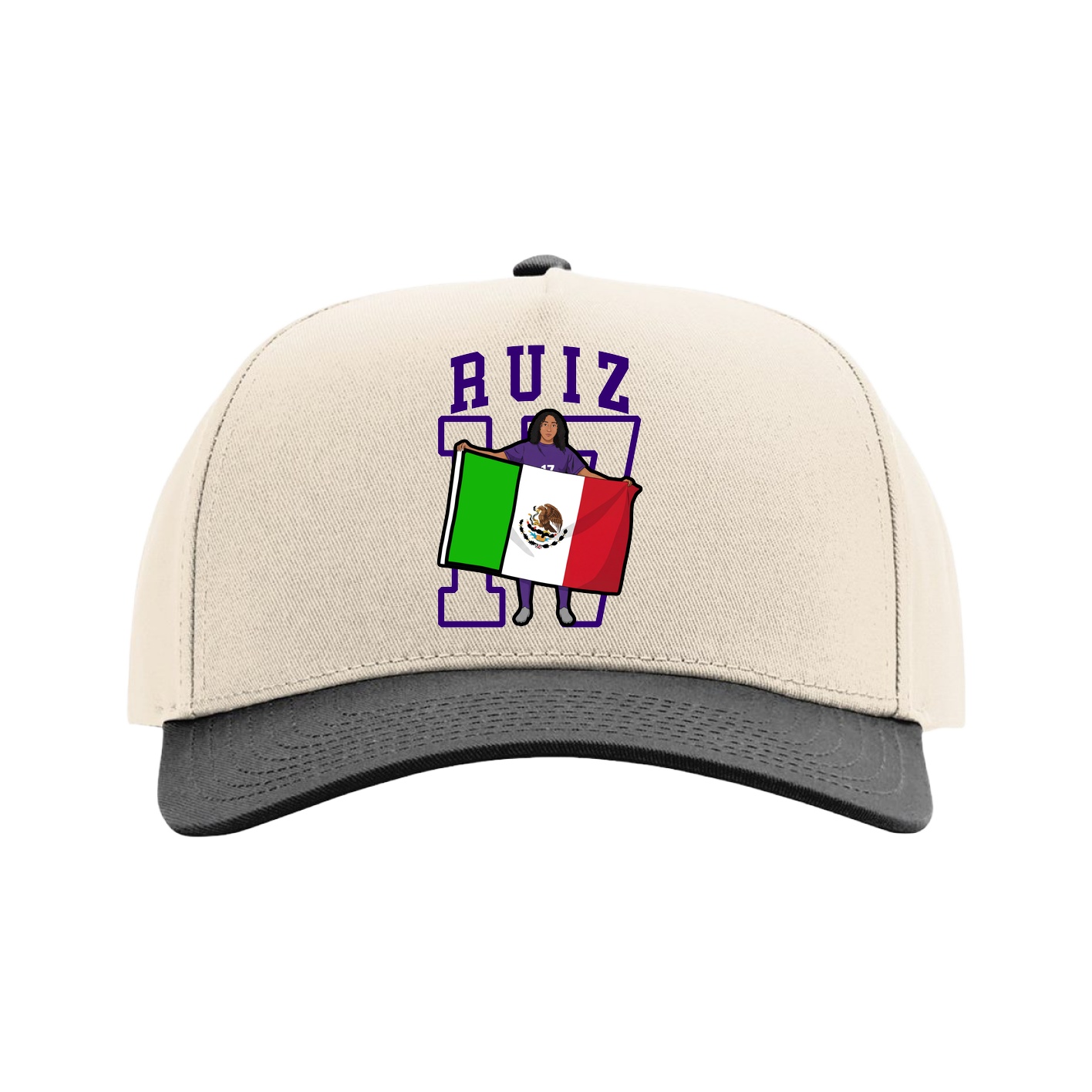Full Fabric Five-Panel Champ Cap