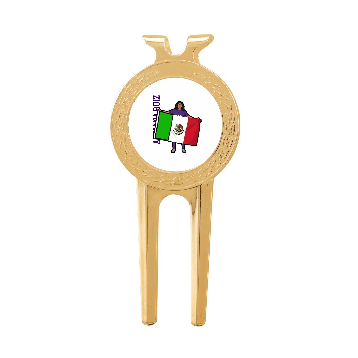 Divot Tool with Ball Marker — Name Vertical in Classic