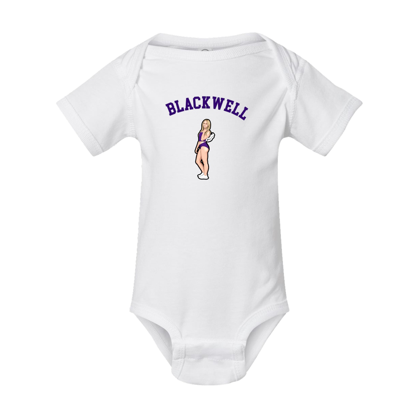 Baby Onesie — Shirsey Arch in White