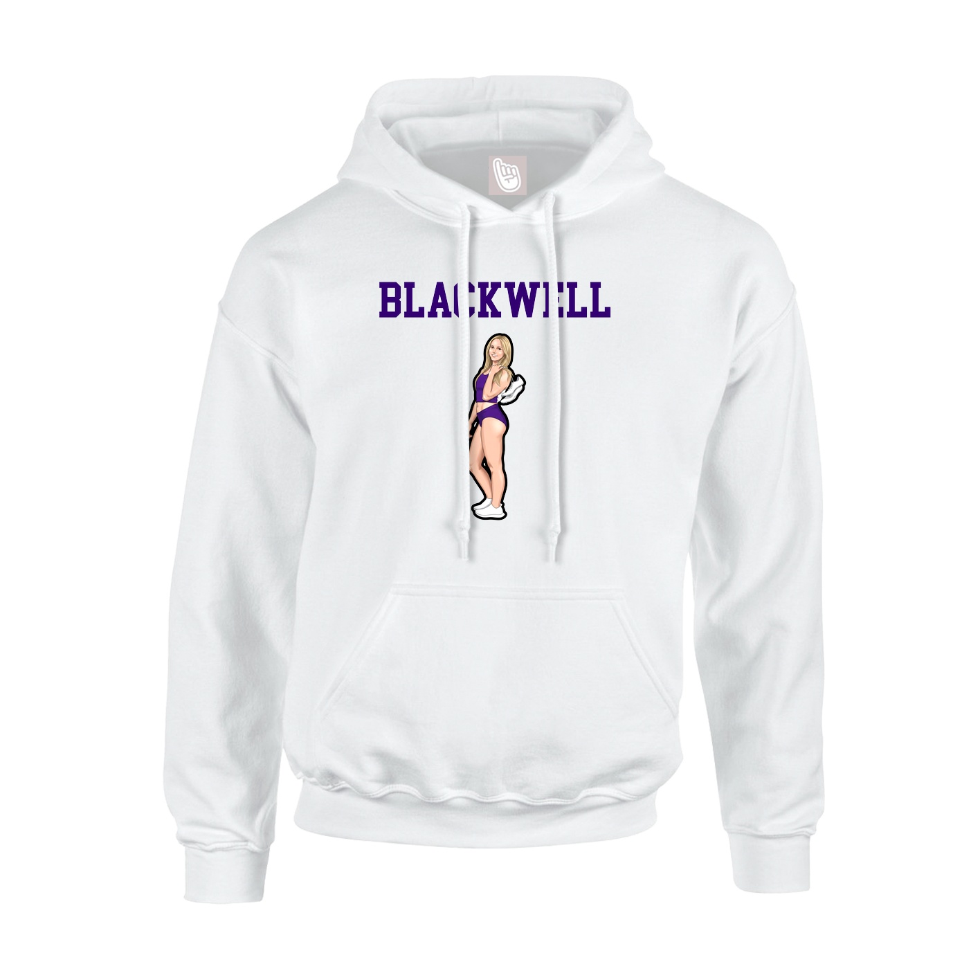Youth Hoodie — Shirsey in White
