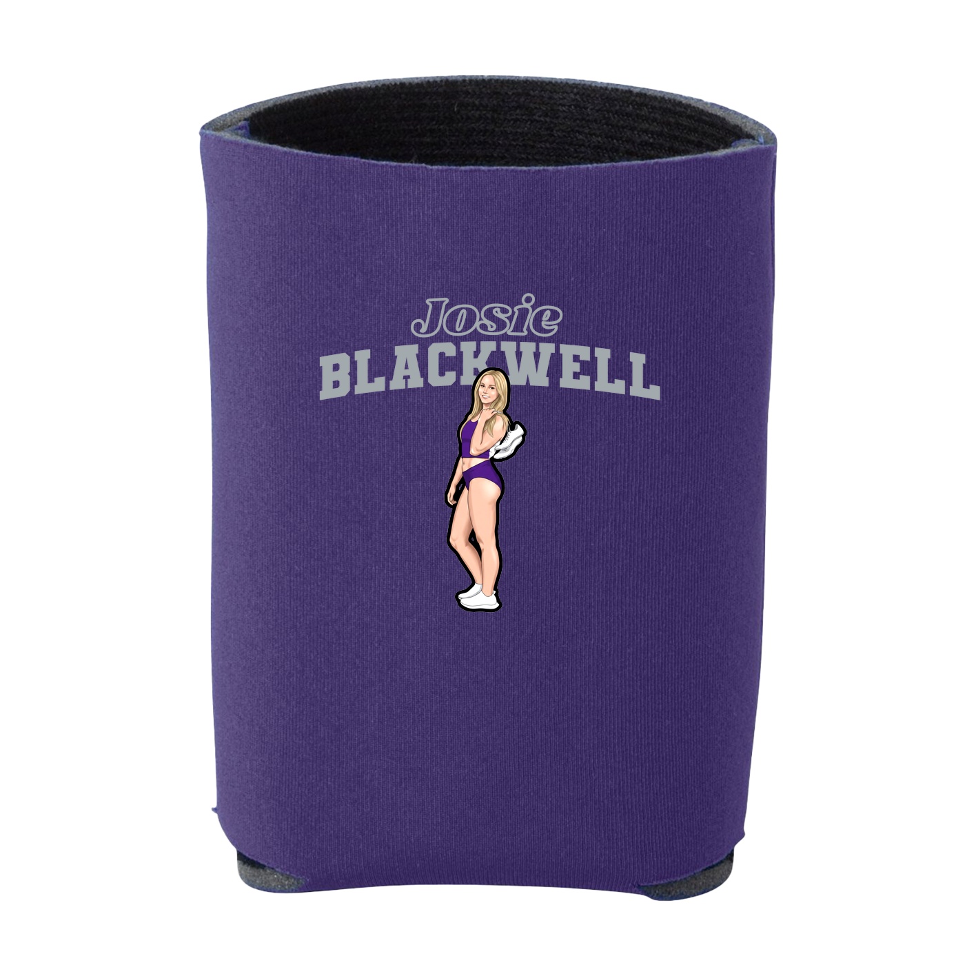 Can Holder — Name Arch in Purple