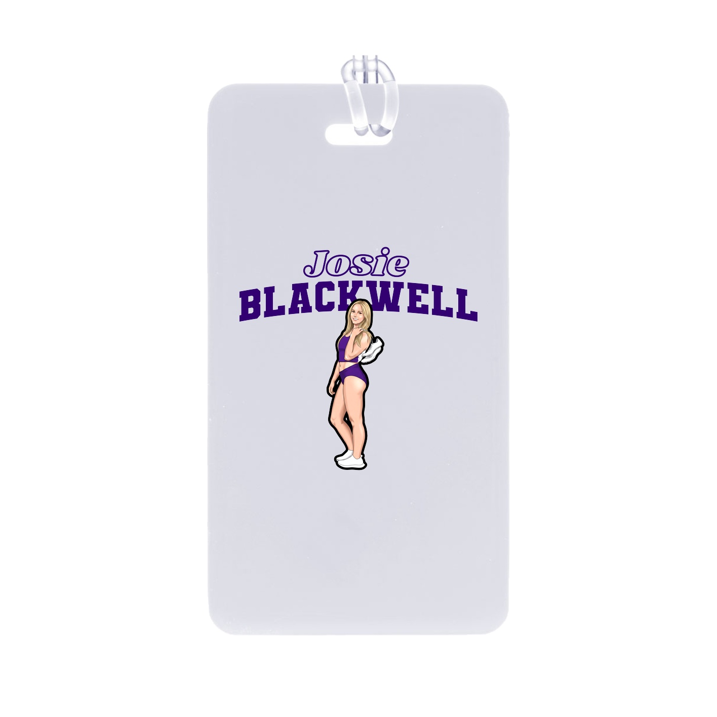 Bag Tag — Name Arch in Classic