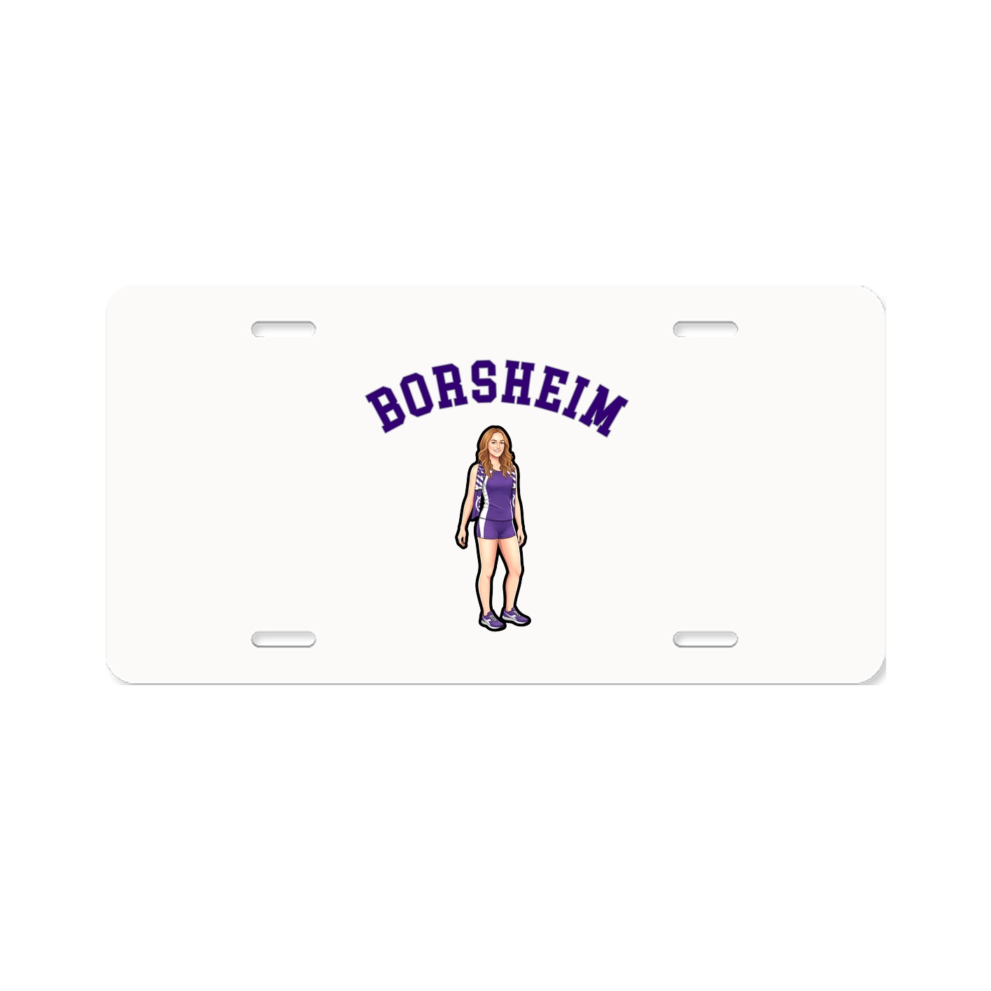 License Plate — Shirsey Arch in Classic