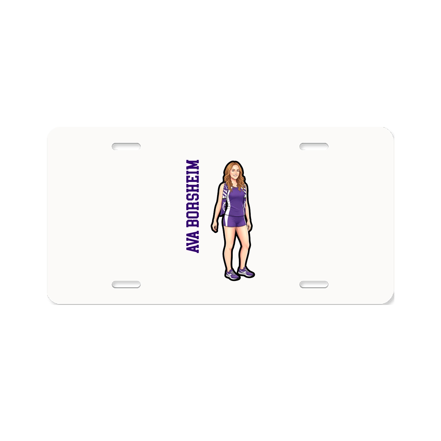Aluminum License Plate