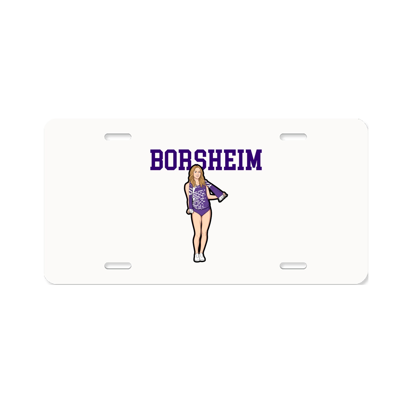 License Plate — Shirsey in Classic