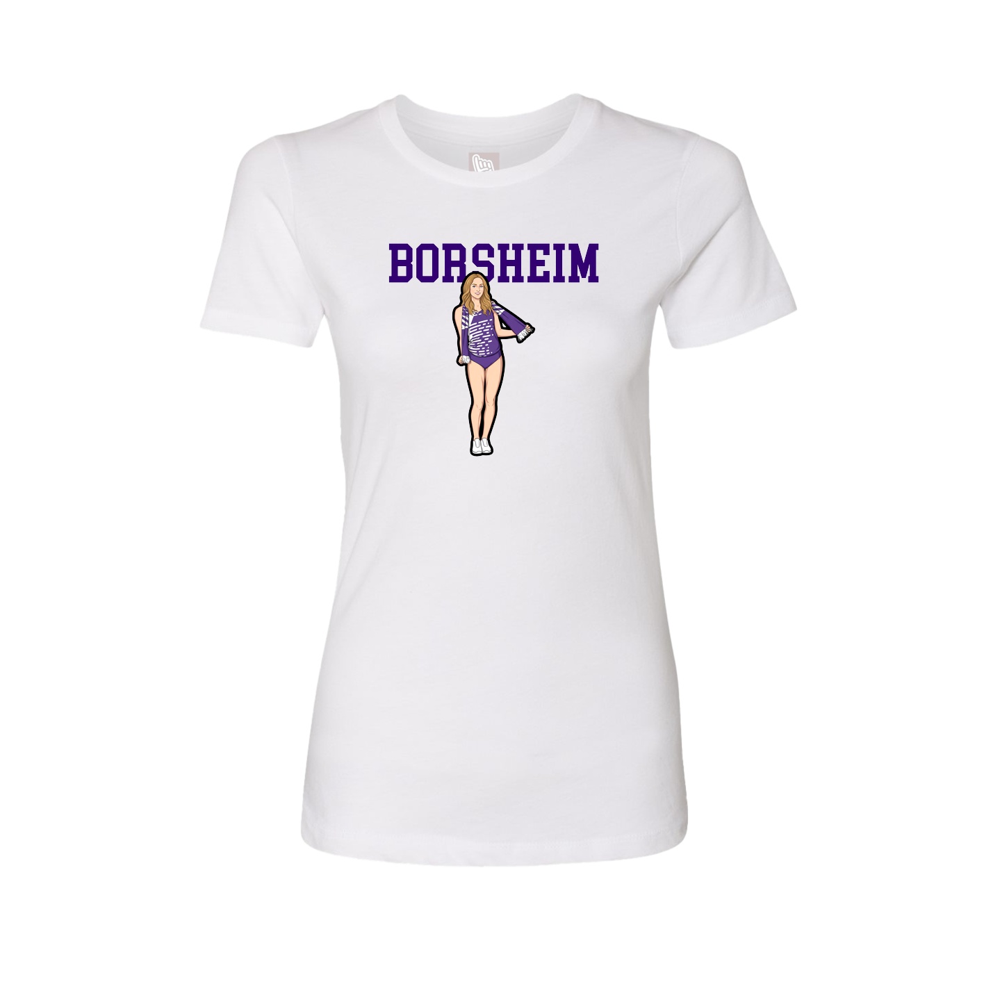 Fitted Women's Tee — Shirsey in White
