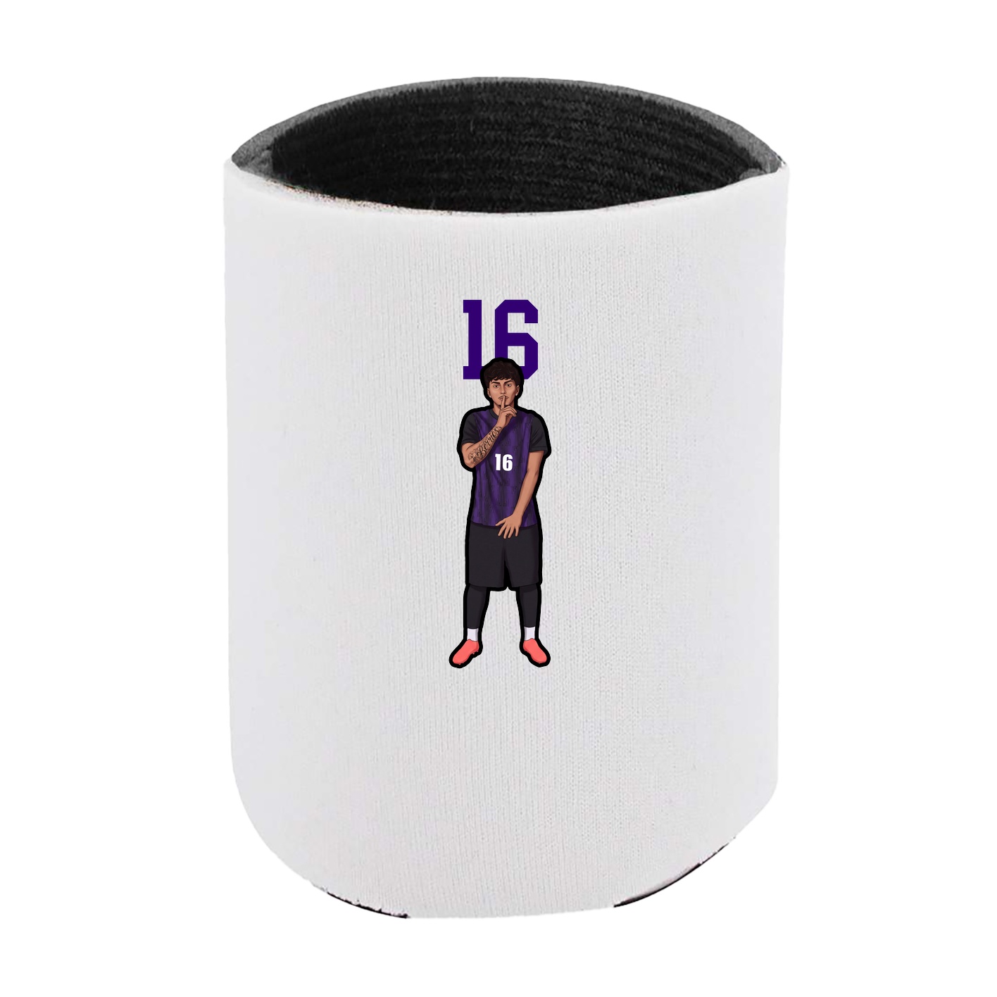 Can Holder — Number Top in White