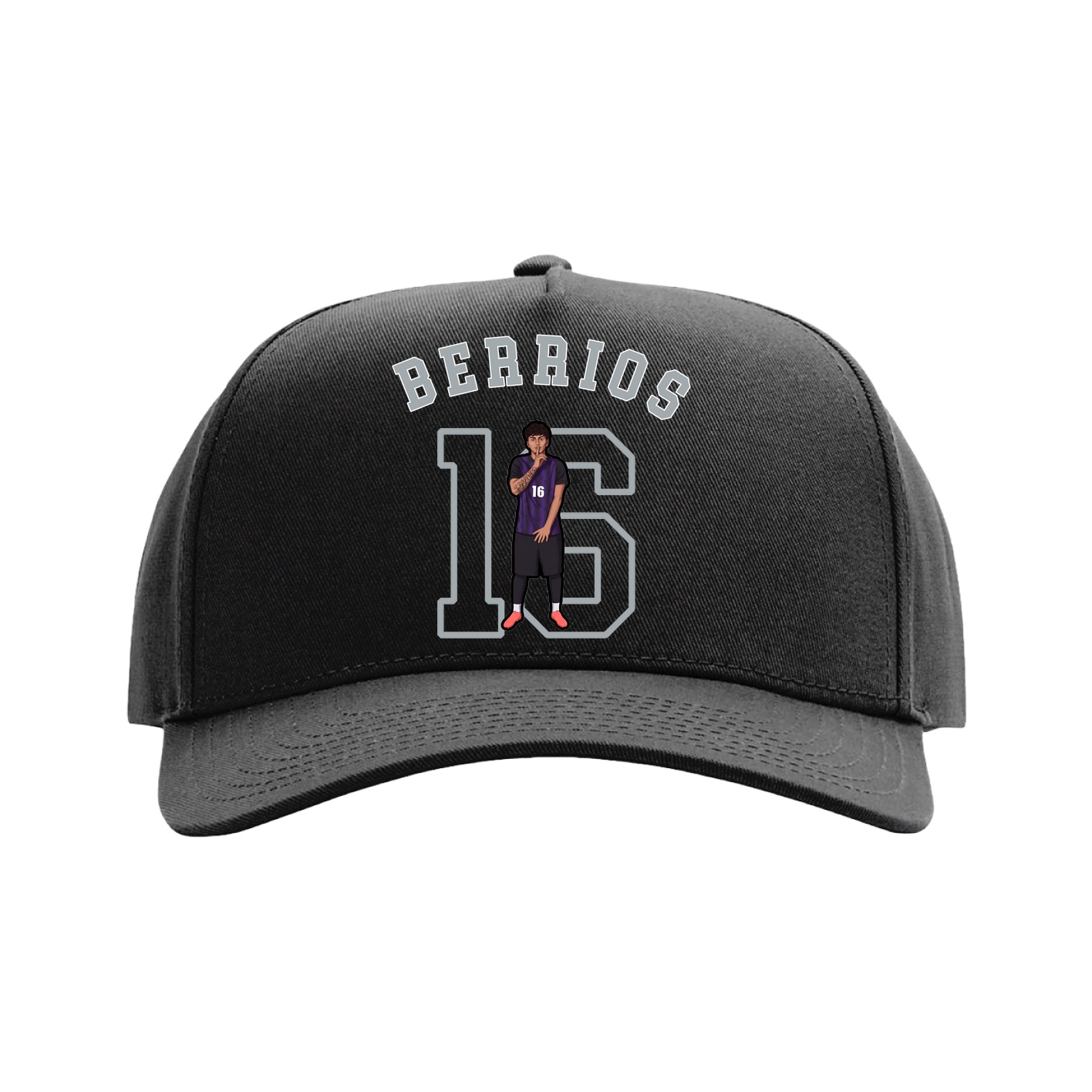 Full Fabric Five-Panel Champ Cap