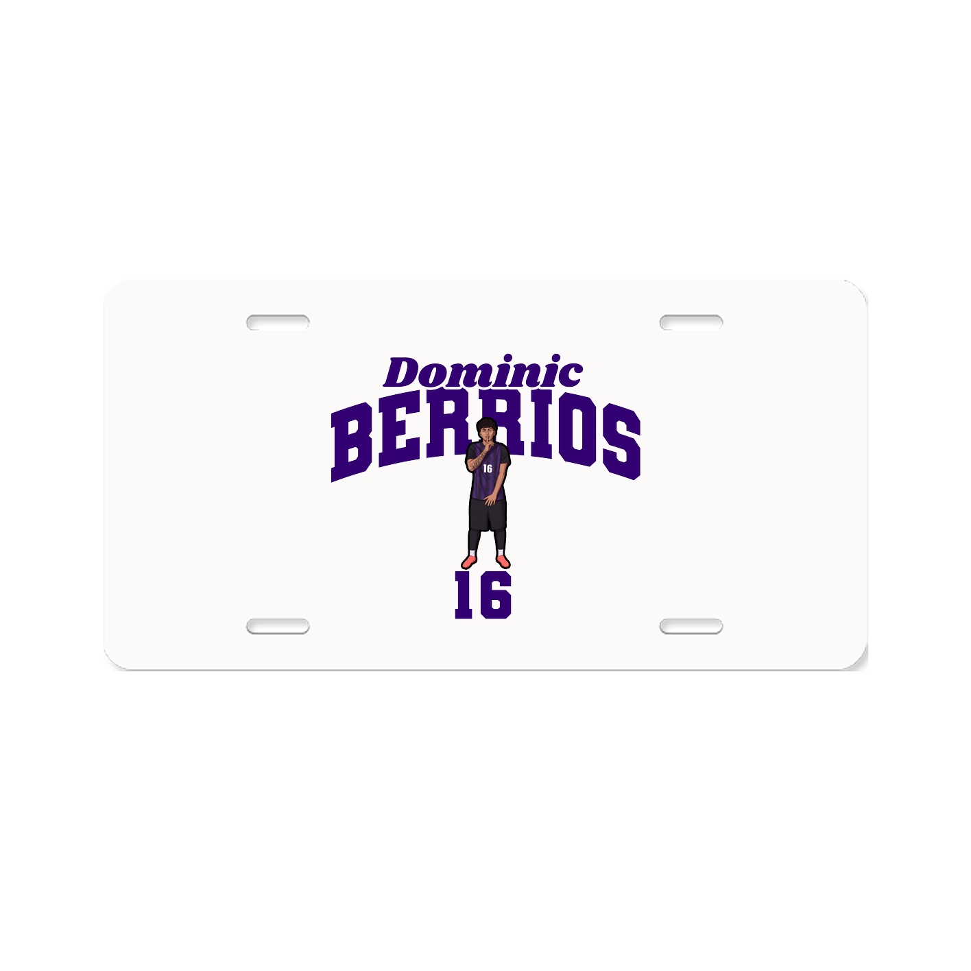 License Plate — Signature Arch in Classic