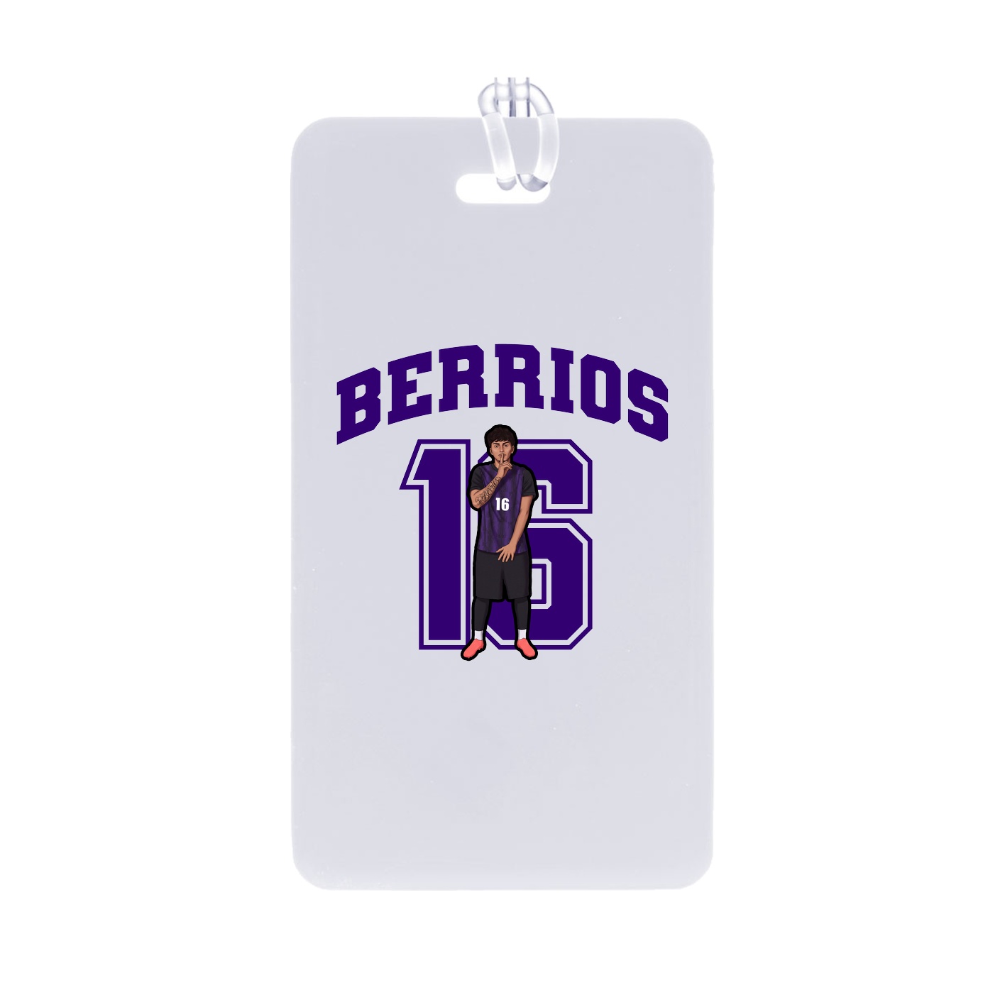 Bag Tag — Number in Classic
