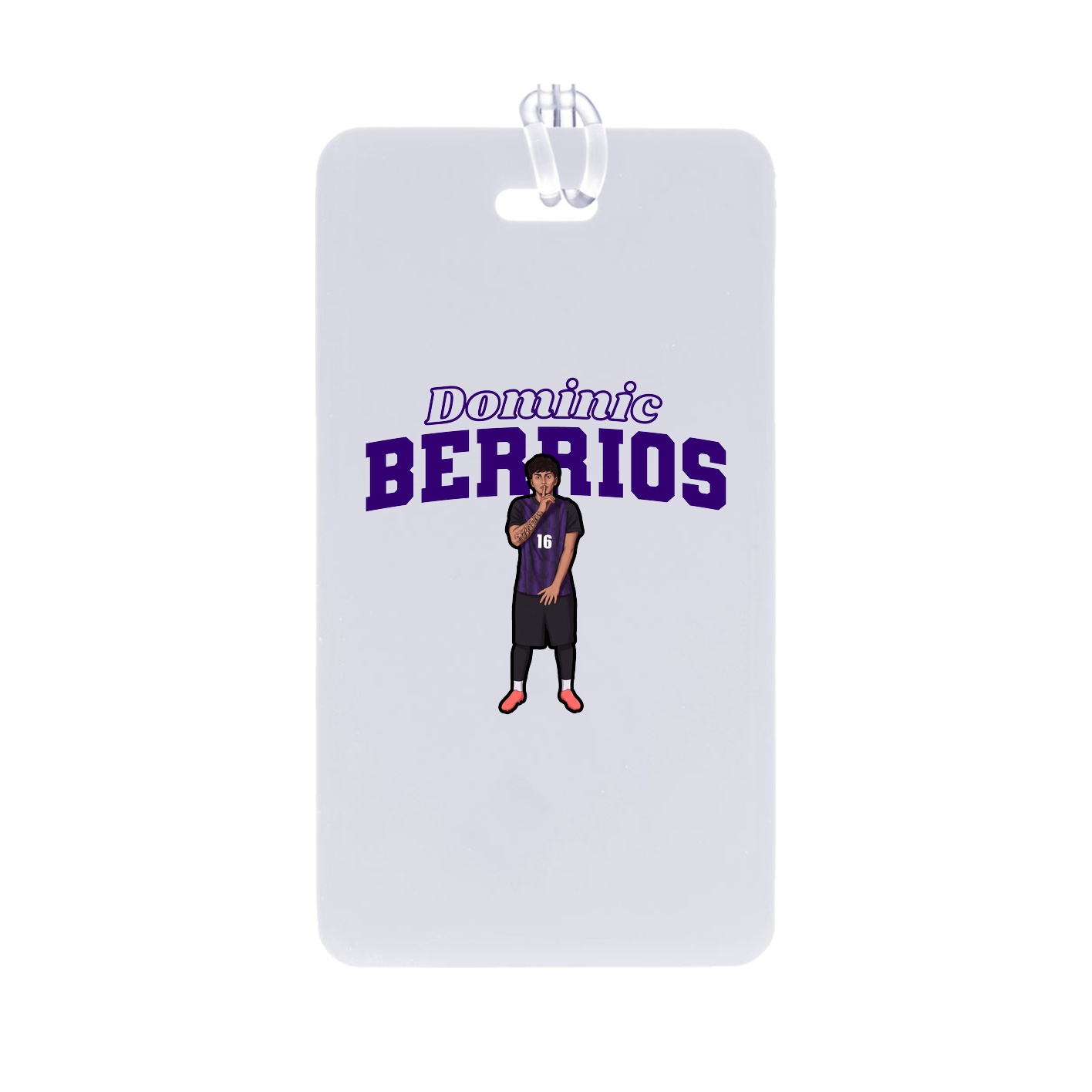 Bag Tag — Name Arch in Classic