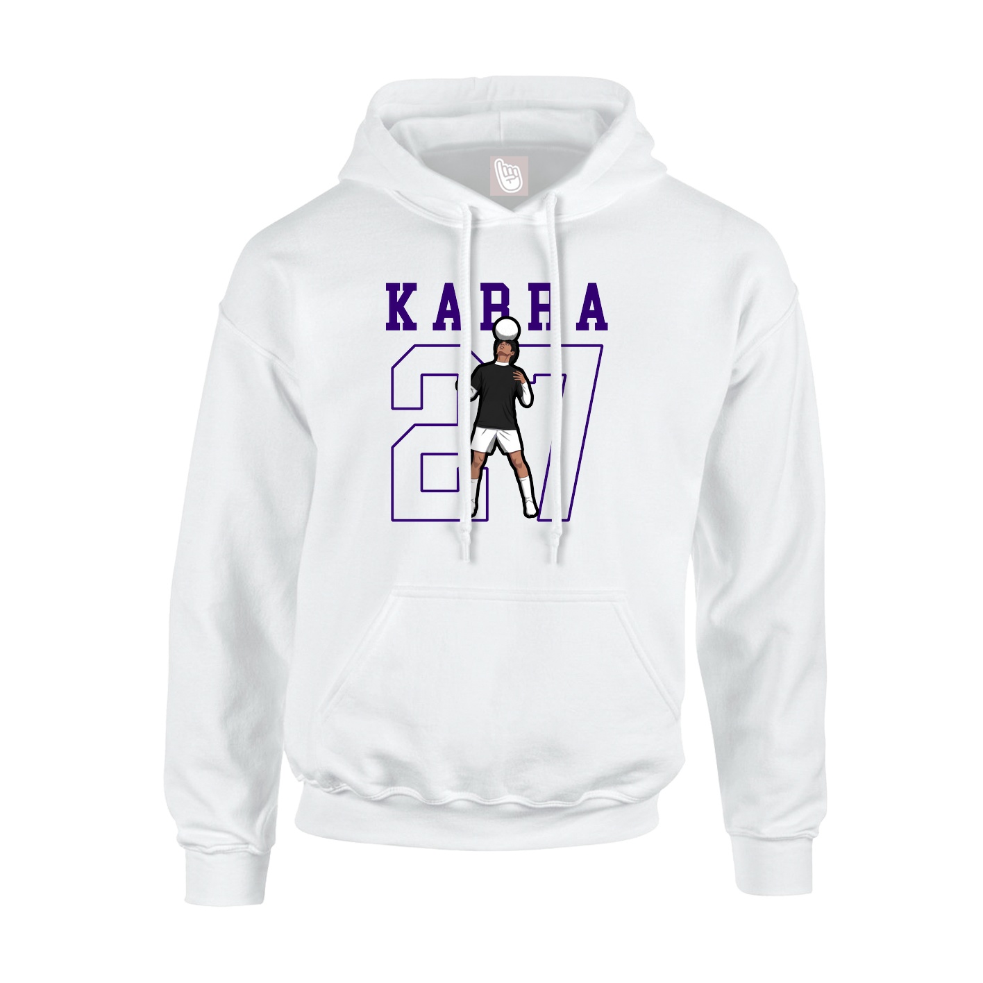 Youth Hoodie — Shirsey in White