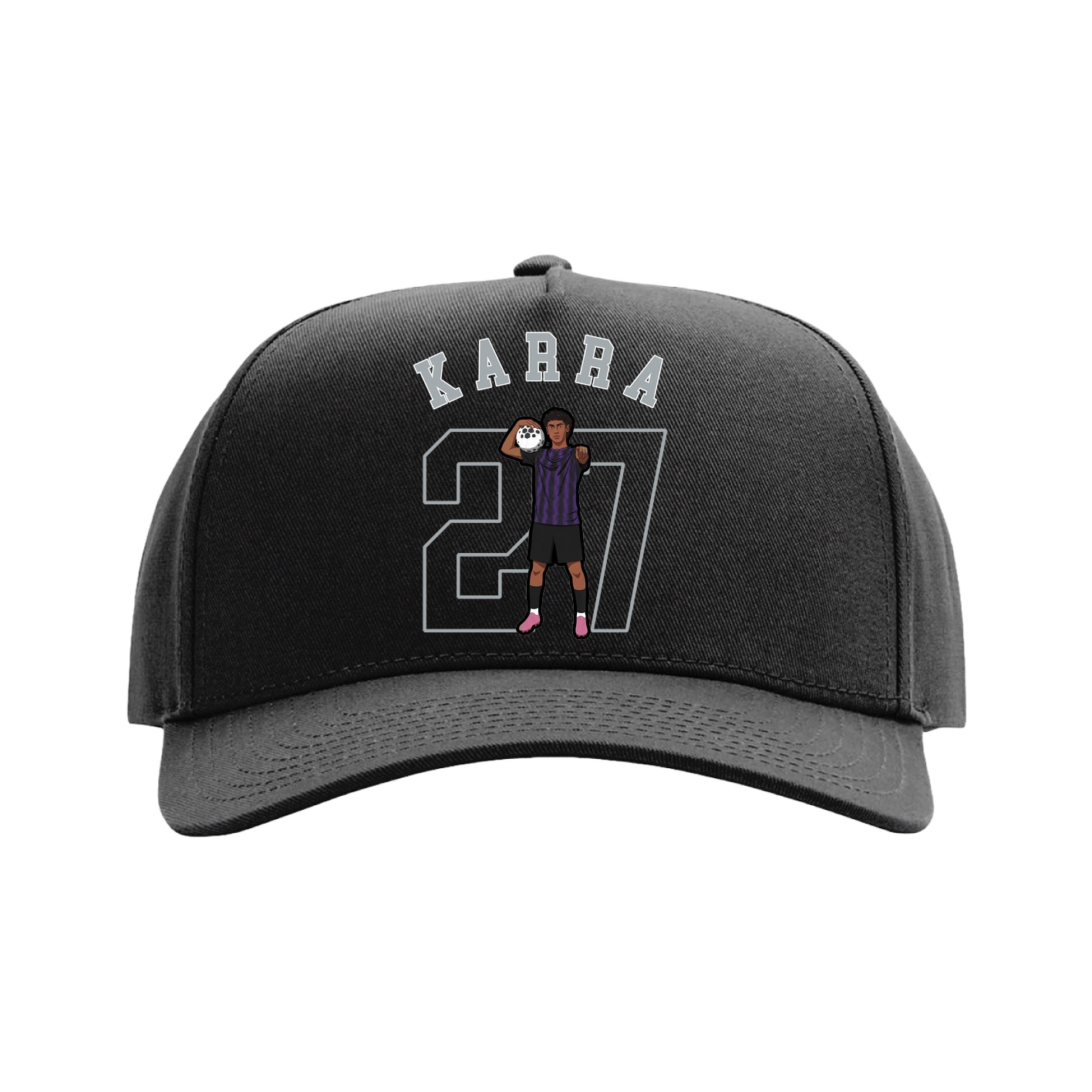 Full Fabric Five-Panel Champ Cap