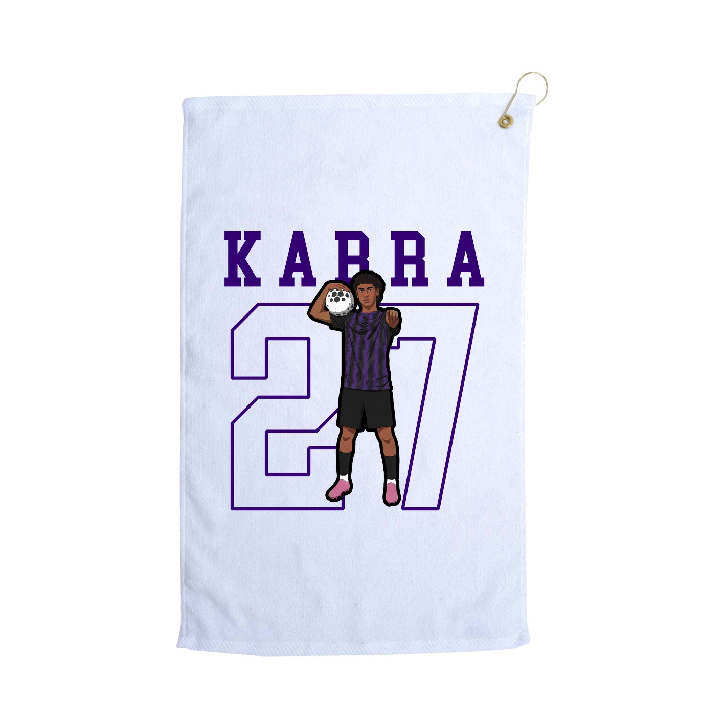 Golf Towel — Shirsey in White