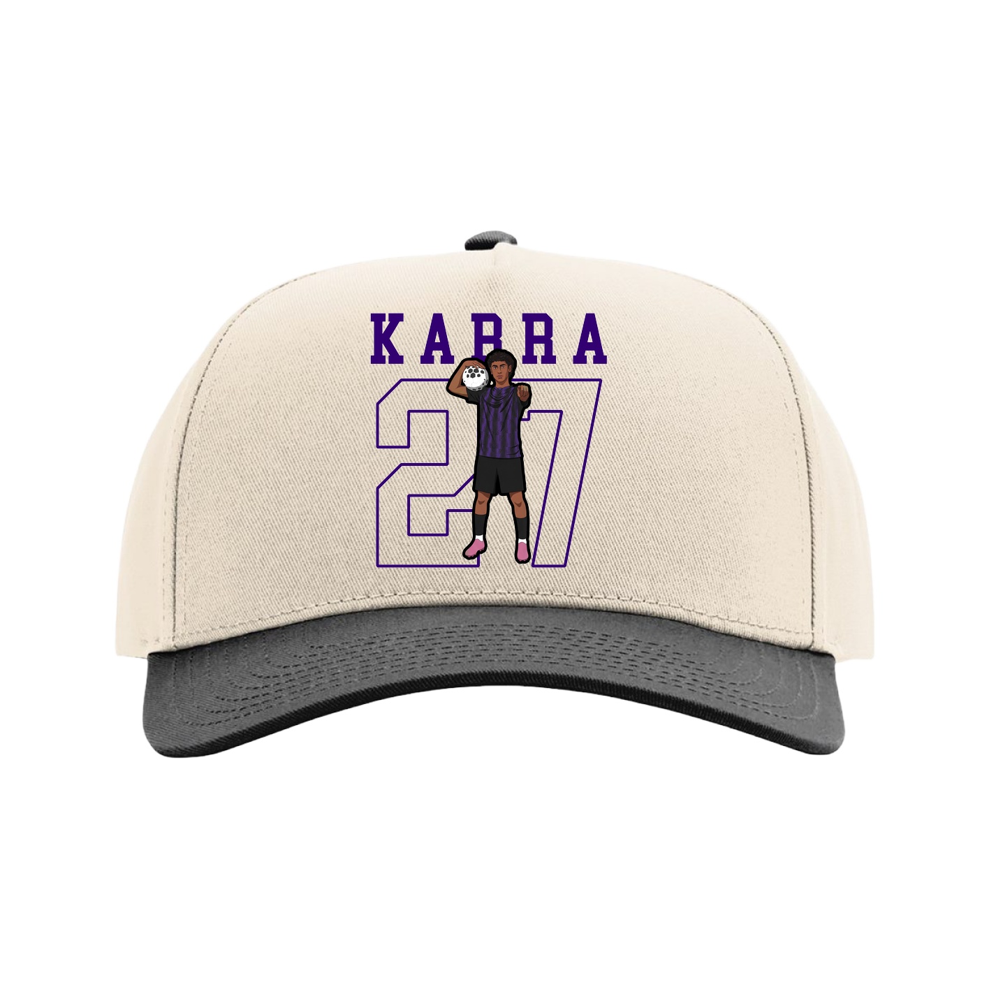 Full Fabric Five-Panel Champ Cap