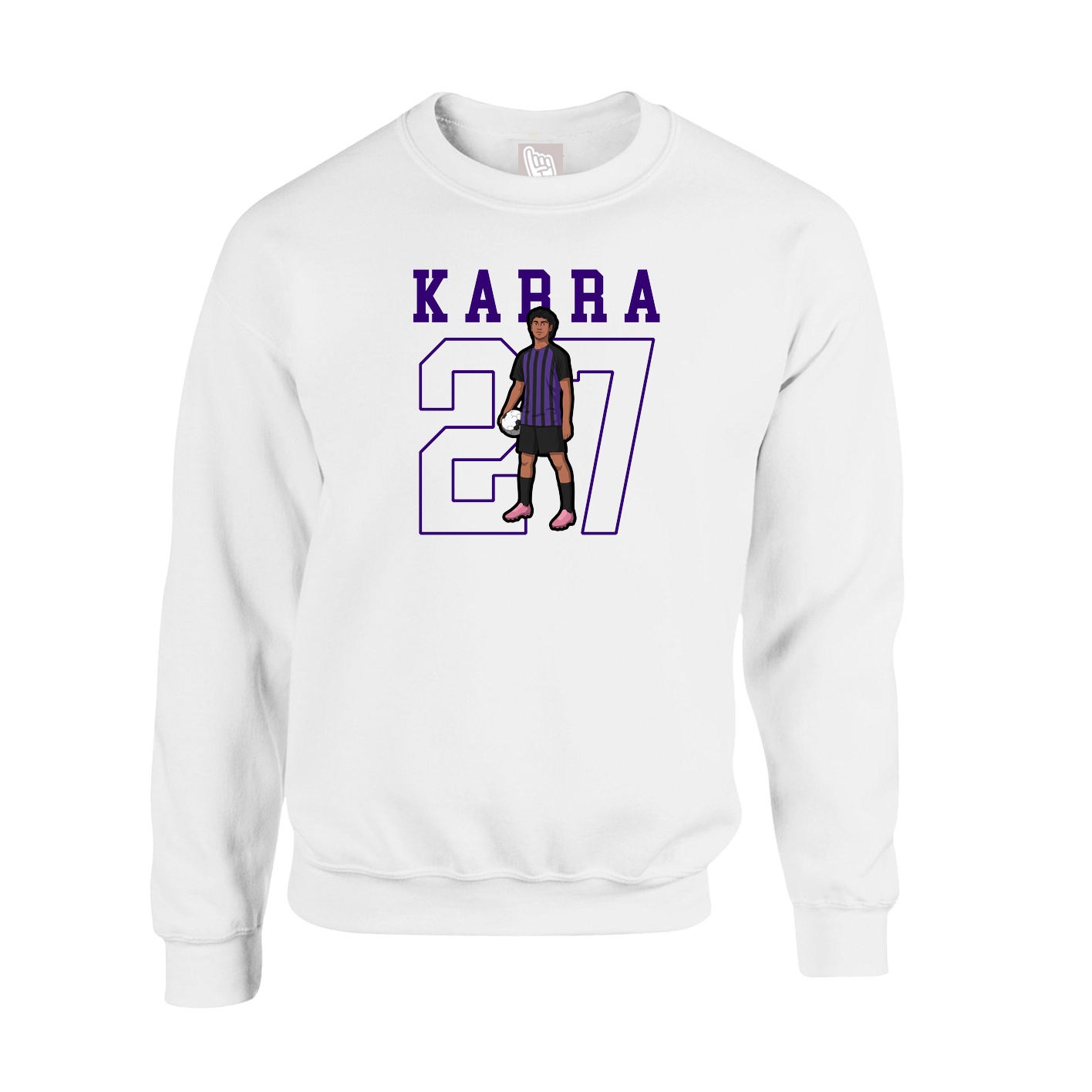 Fleece Crew — Shirsey in White