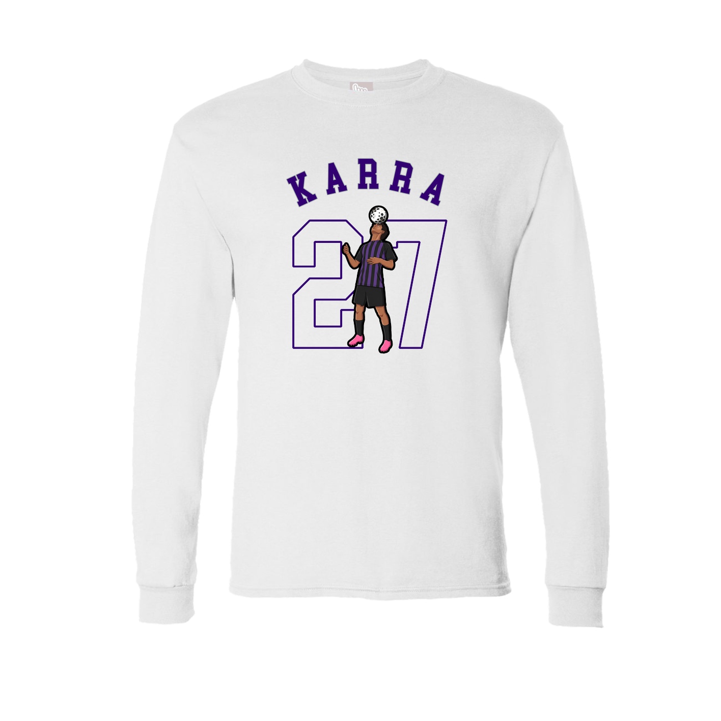 Long Sleeve Tee — Shirsey Arch in White