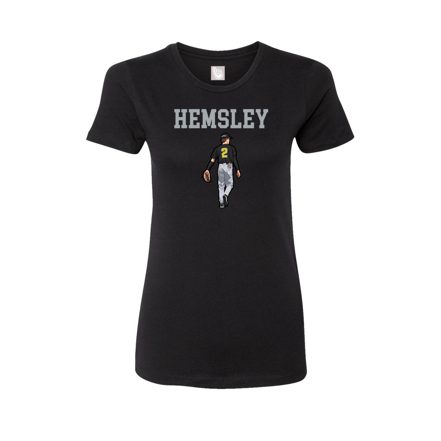 Fitted Women's Tee — Shirsey in Black