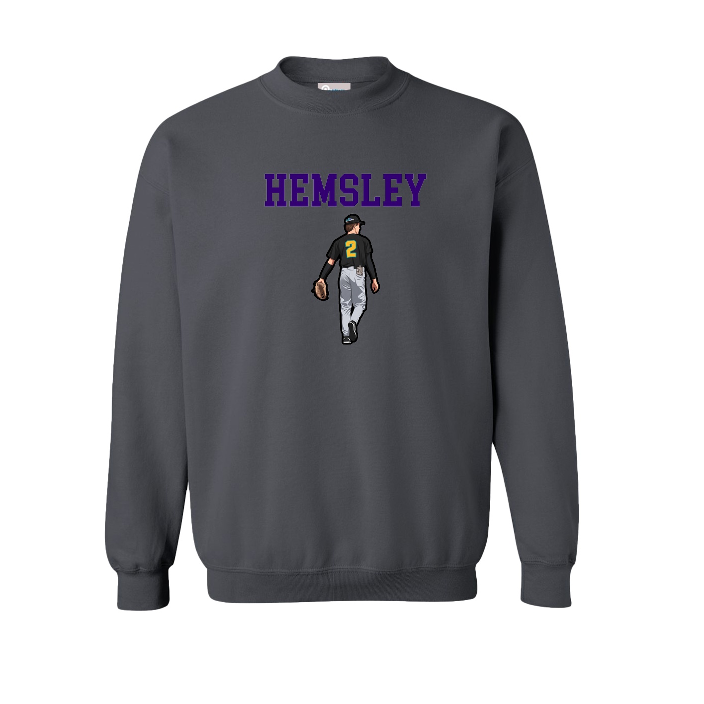 Fleece Crew — Shirsey in Grey