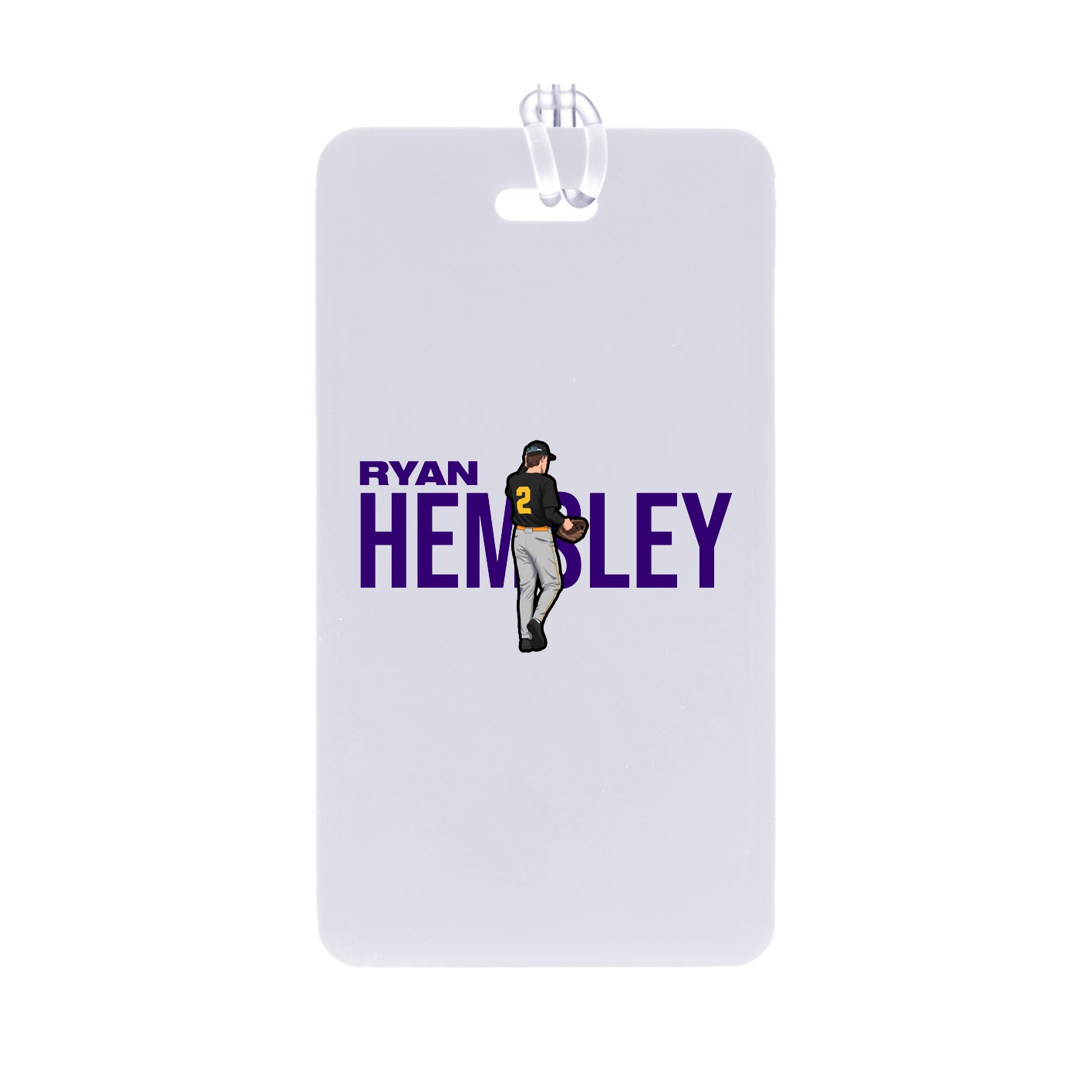 Bag Tag — Player Name in Classic