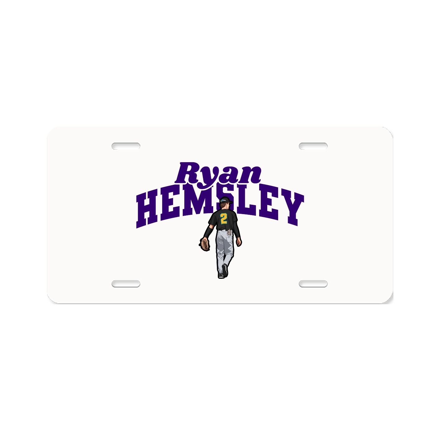 License Plate — Signature Arch in Classic