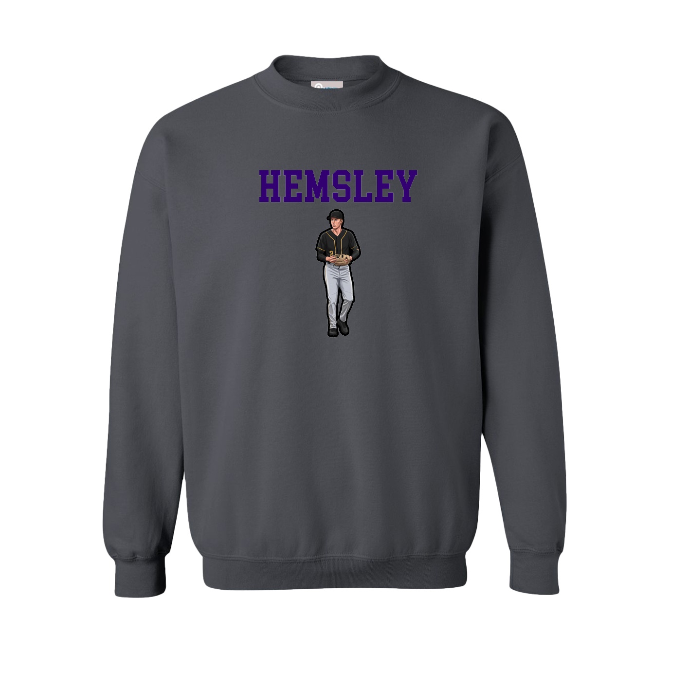 Fleece Crew — Shirsey in Grey