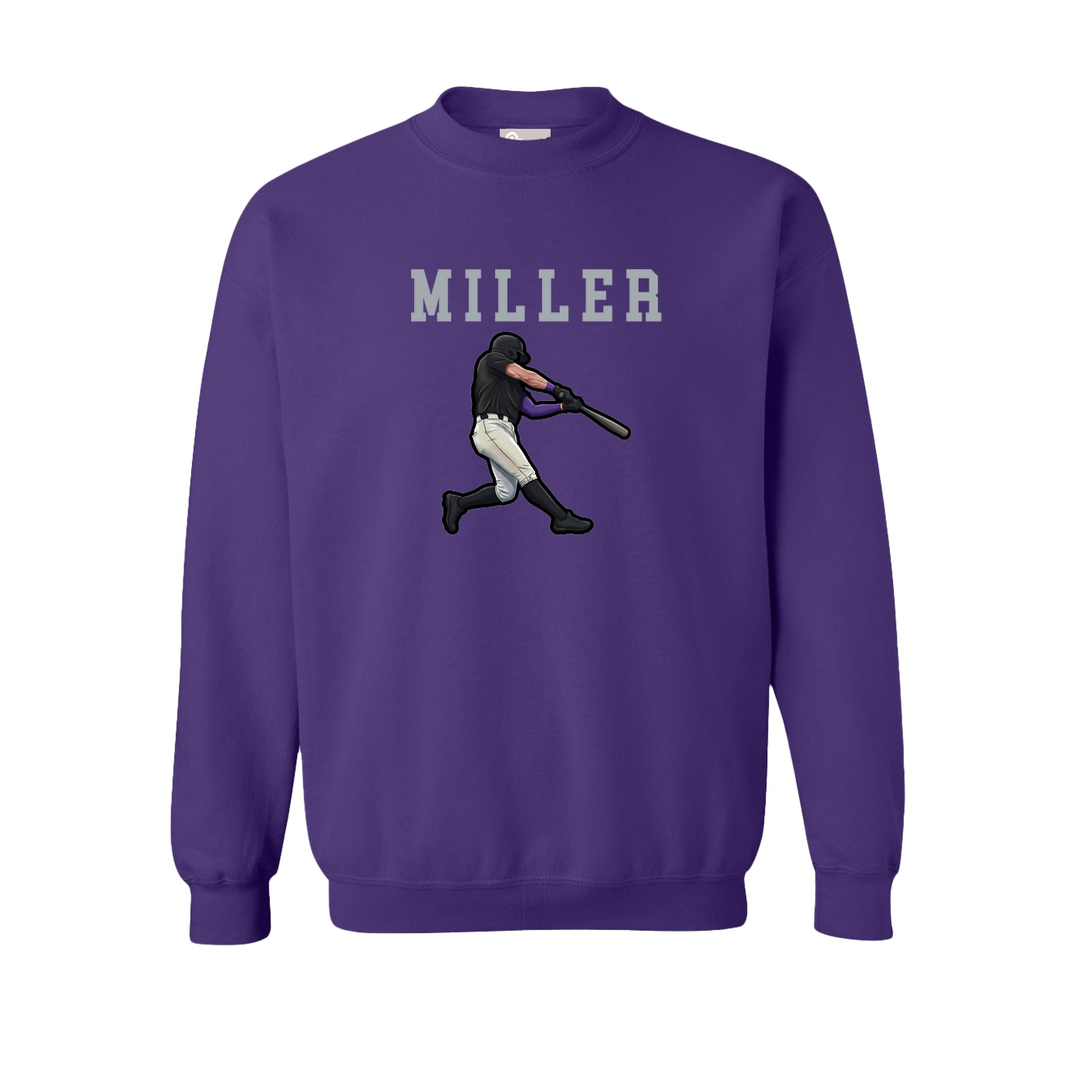 Fleece Crew — Shirsey in Purple