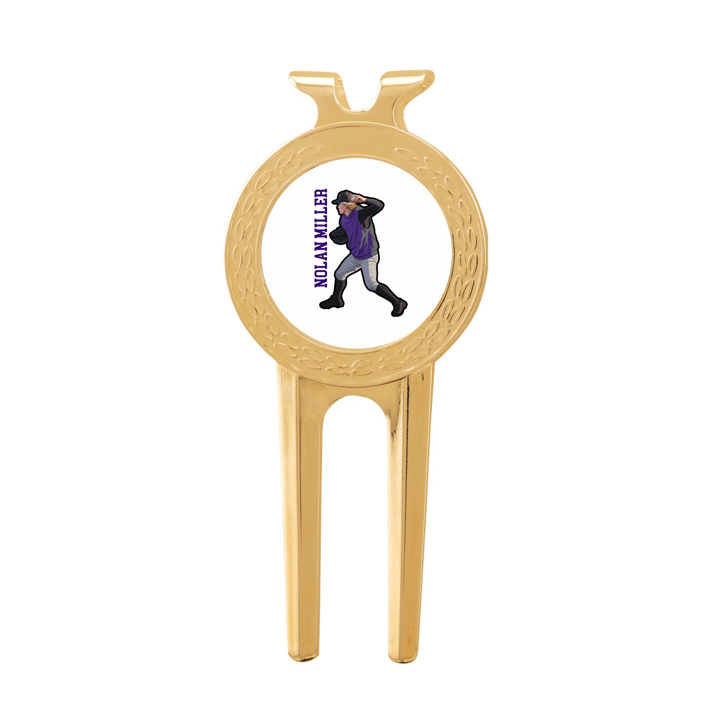 Divot Tool with Ball Marker — Name Vertical in Classic