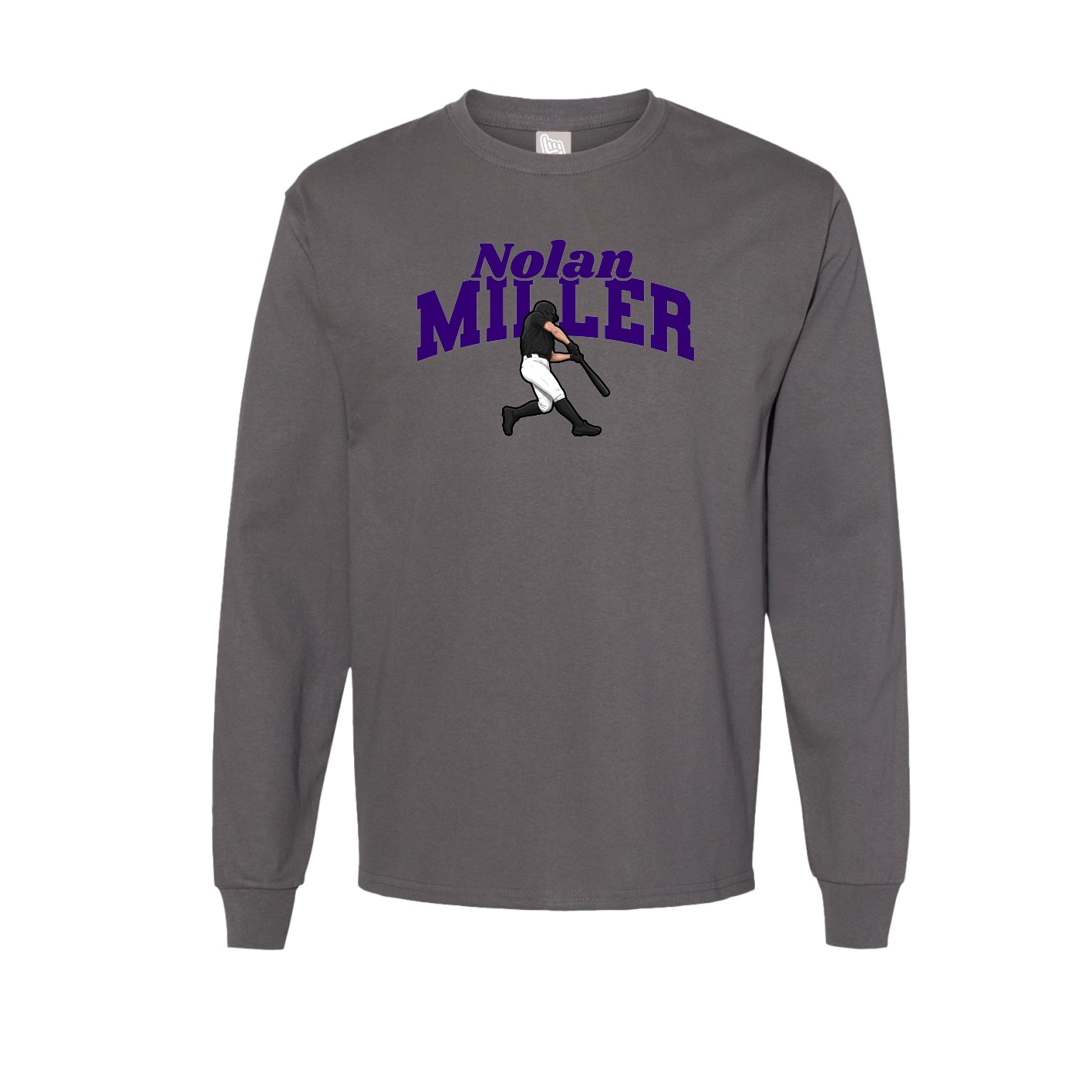 Long Sleeve Tee — Signature Arch in Grey