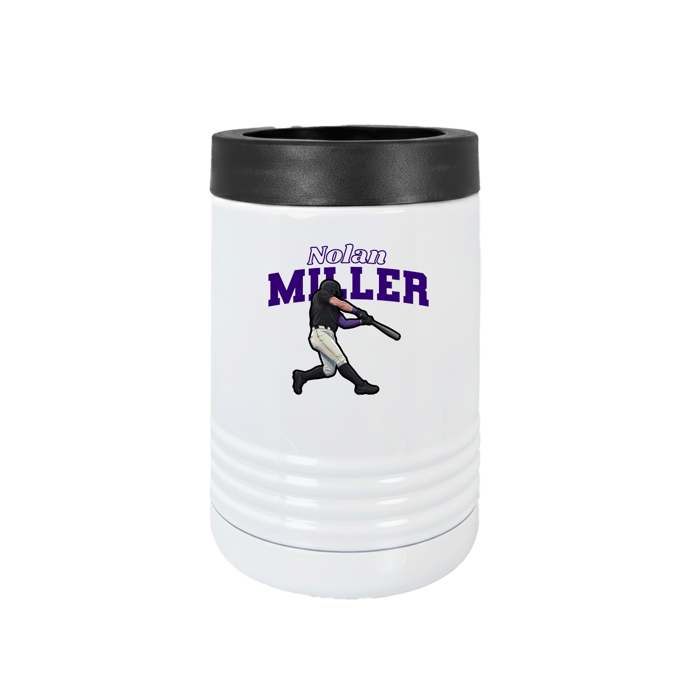 Beverage Holder — Name Arch in White