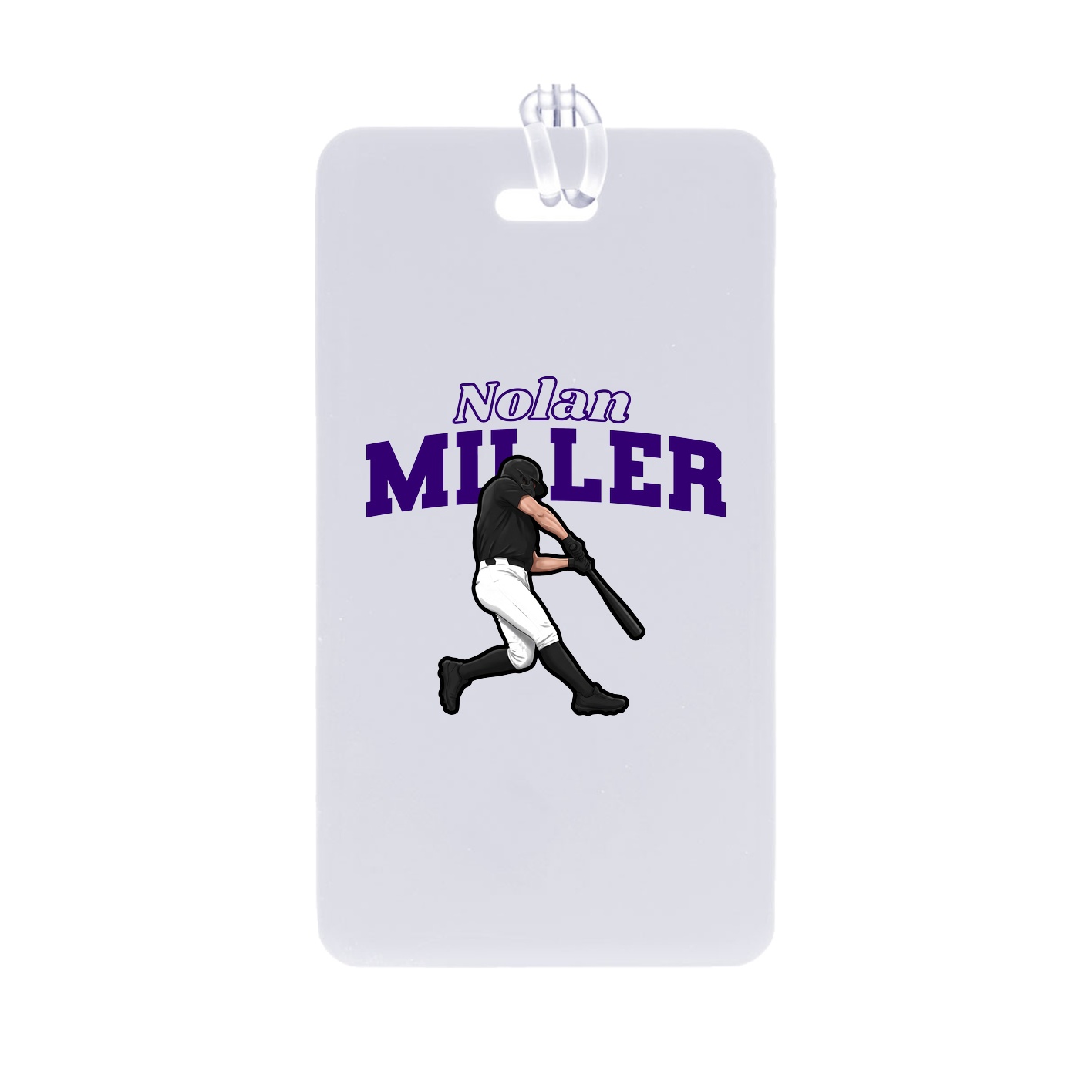 Bag Tag — Name Arch in Classic