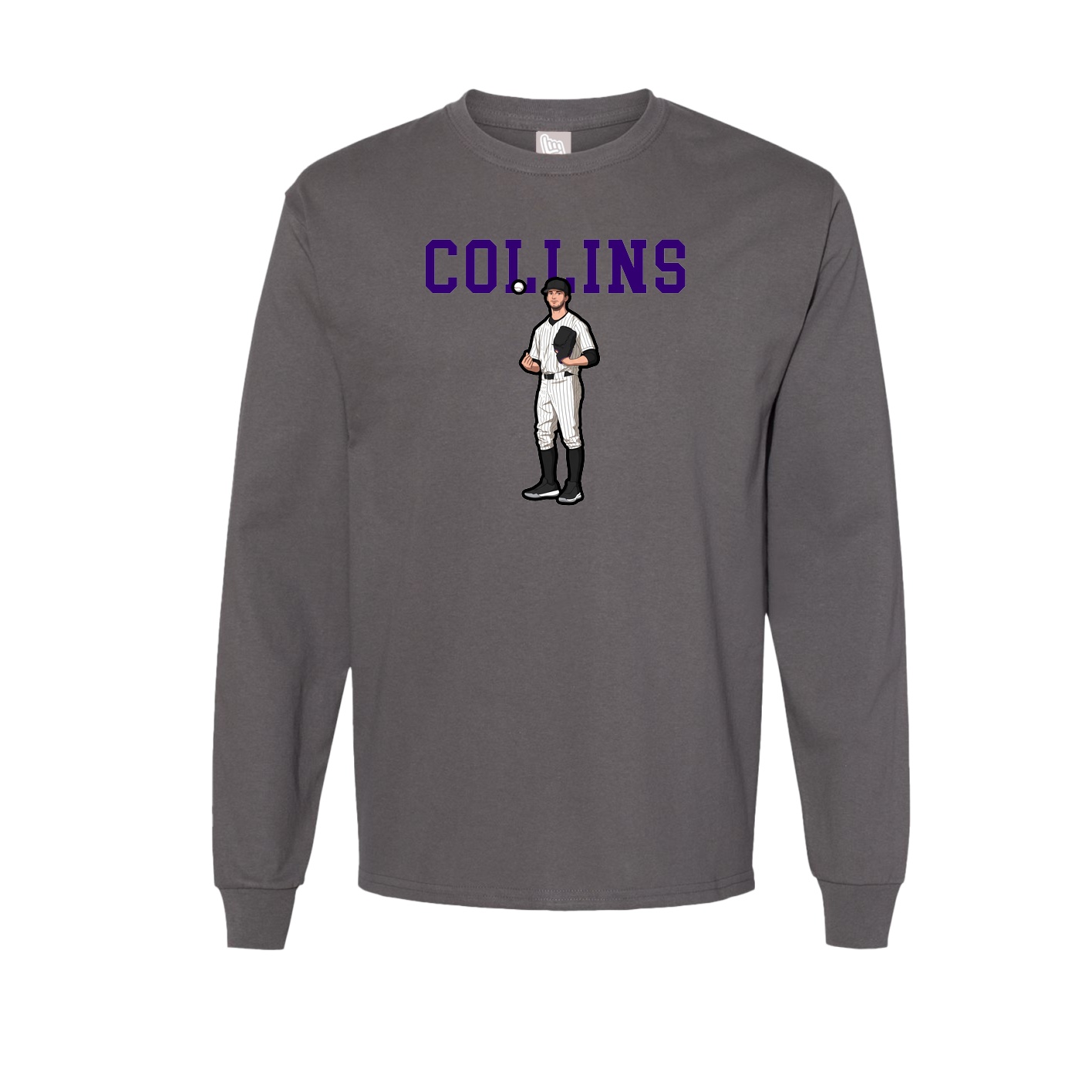 Long Sleeve Tee — Shirsey in Grey