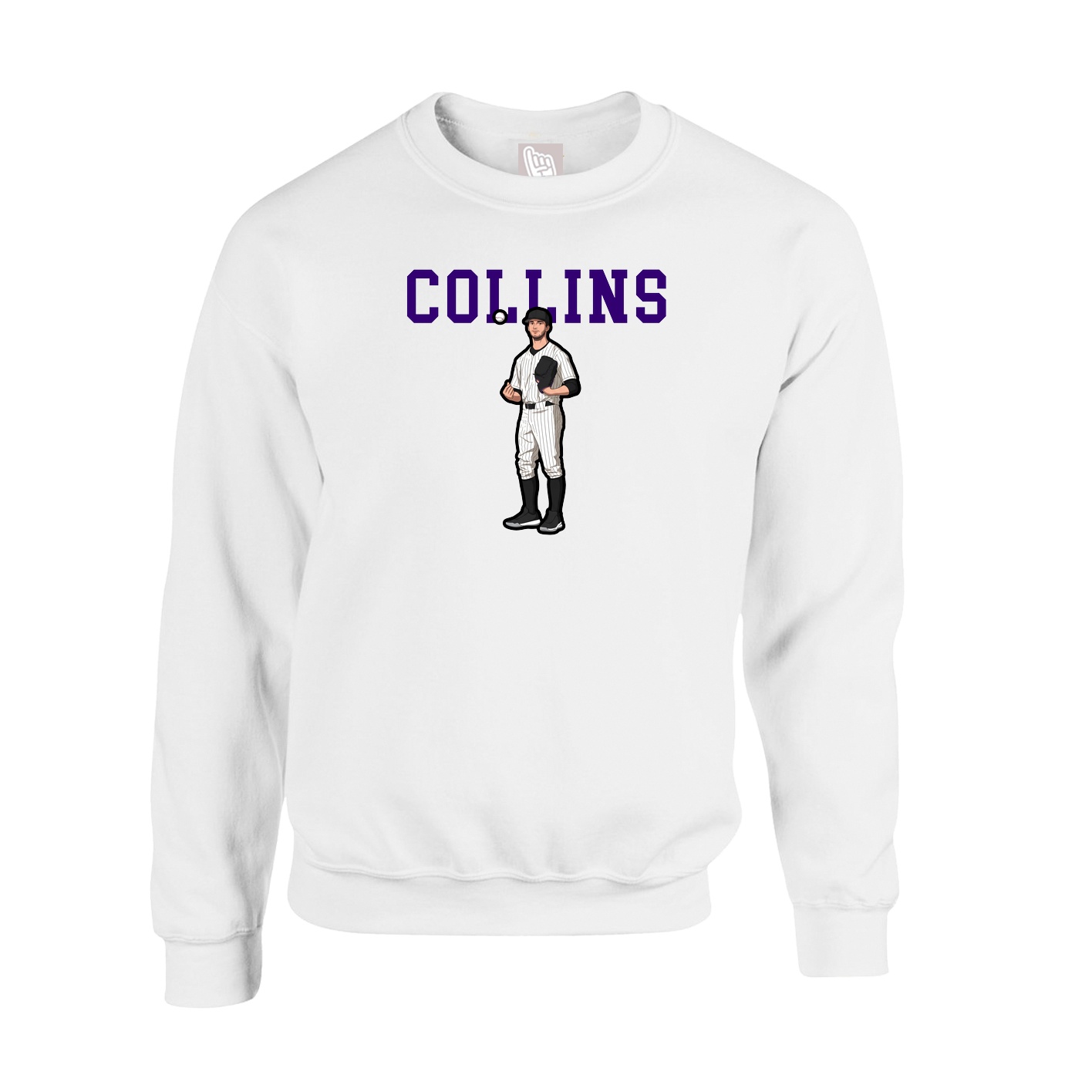 Fleece Crew — Shirsey in White