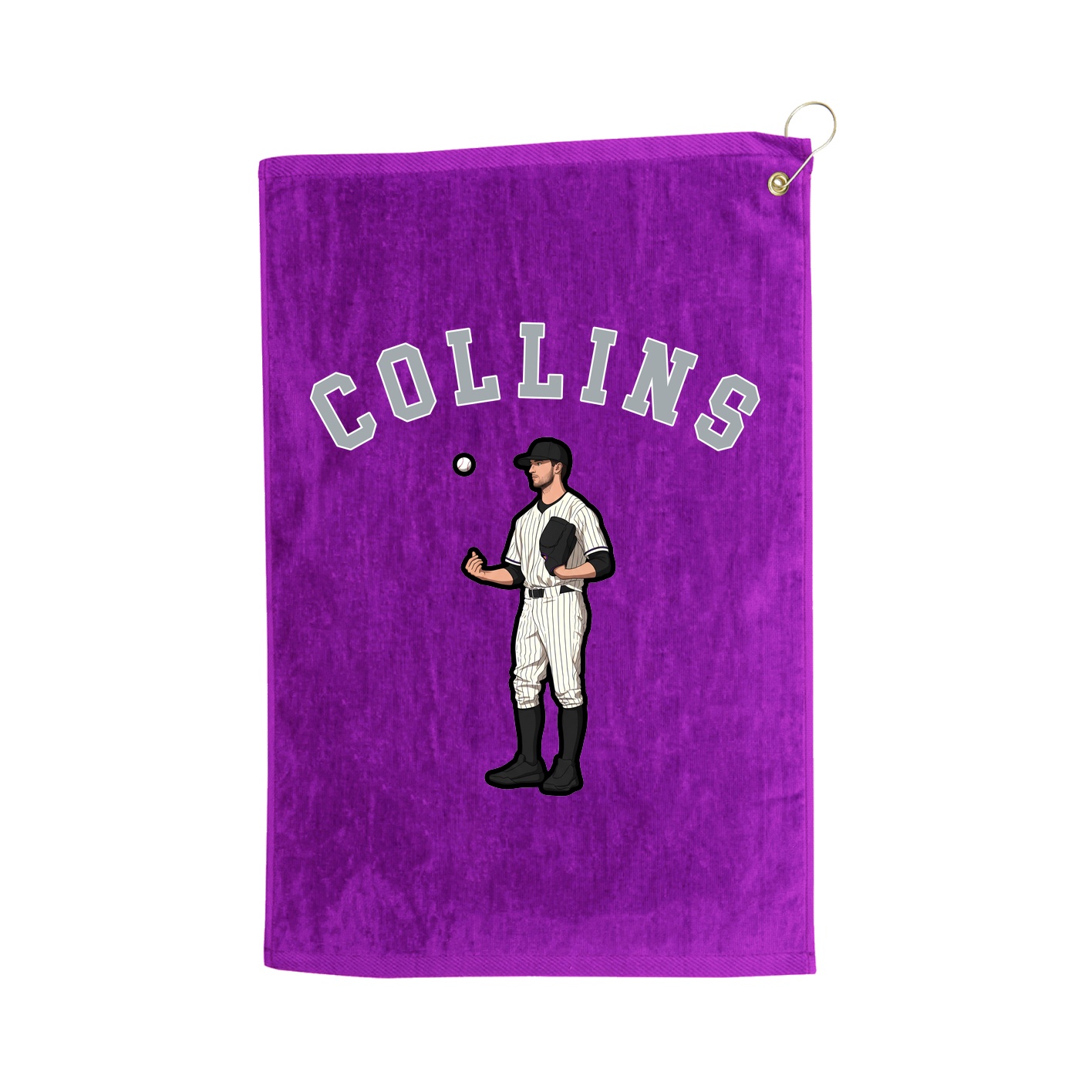 Golf Towel — Shirsey Arch in Purple