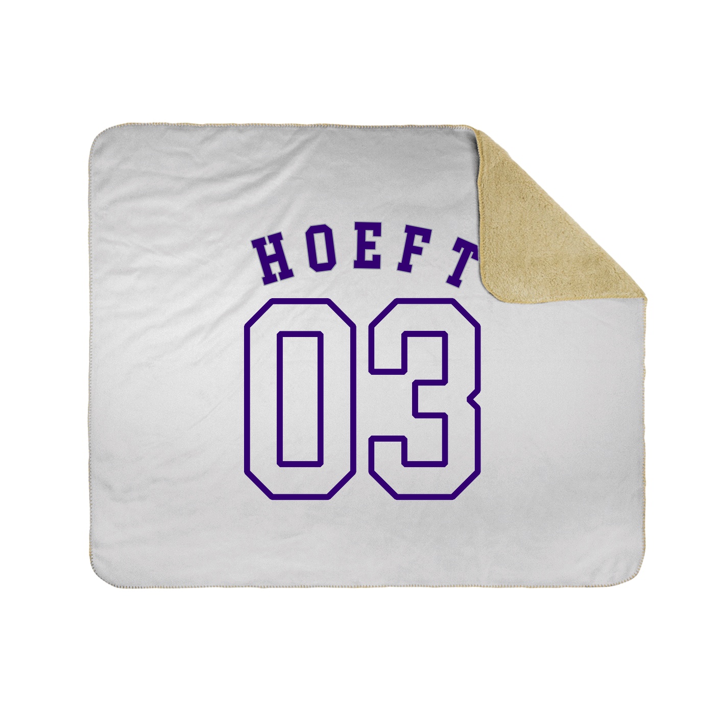 Throw Blanket — Shirsey Arch in White