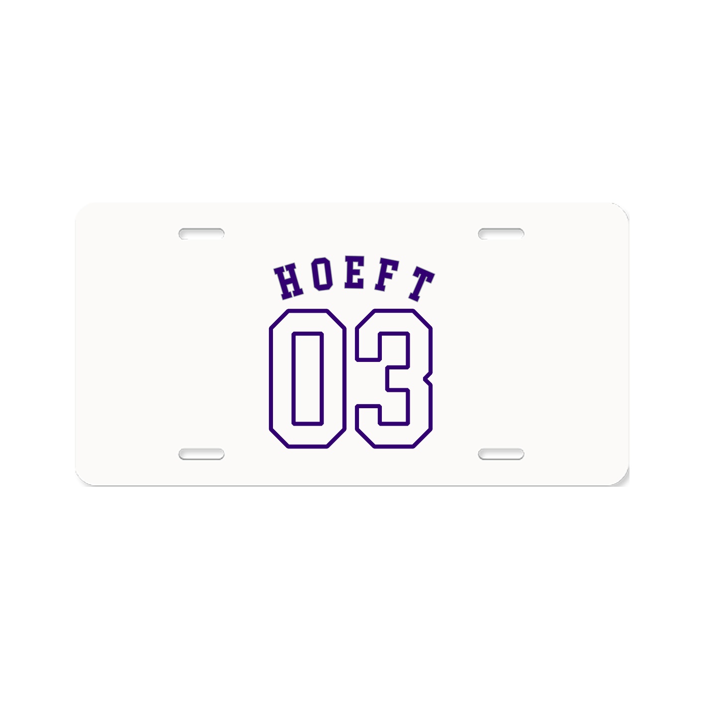 License Plate — Shirsey Arch in Classic