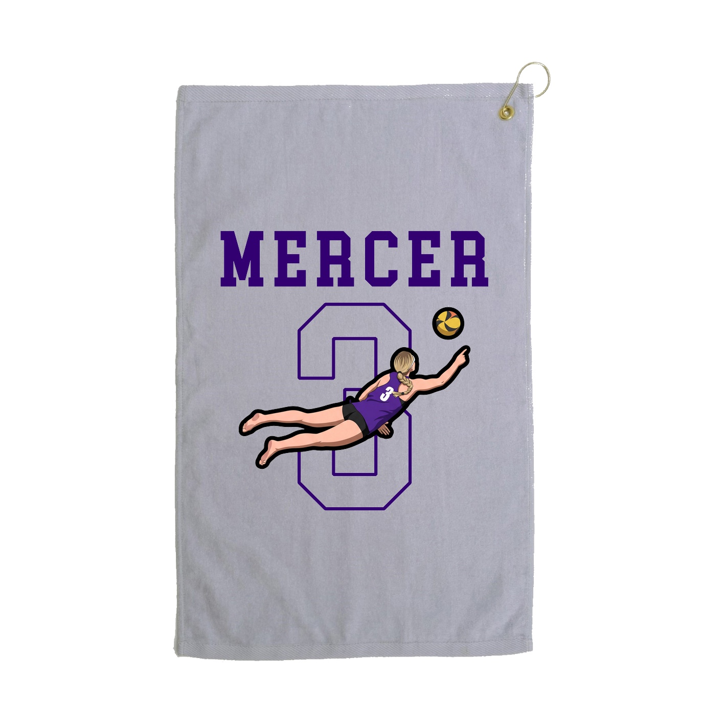 Golf Towel — Shirsey in Grey
